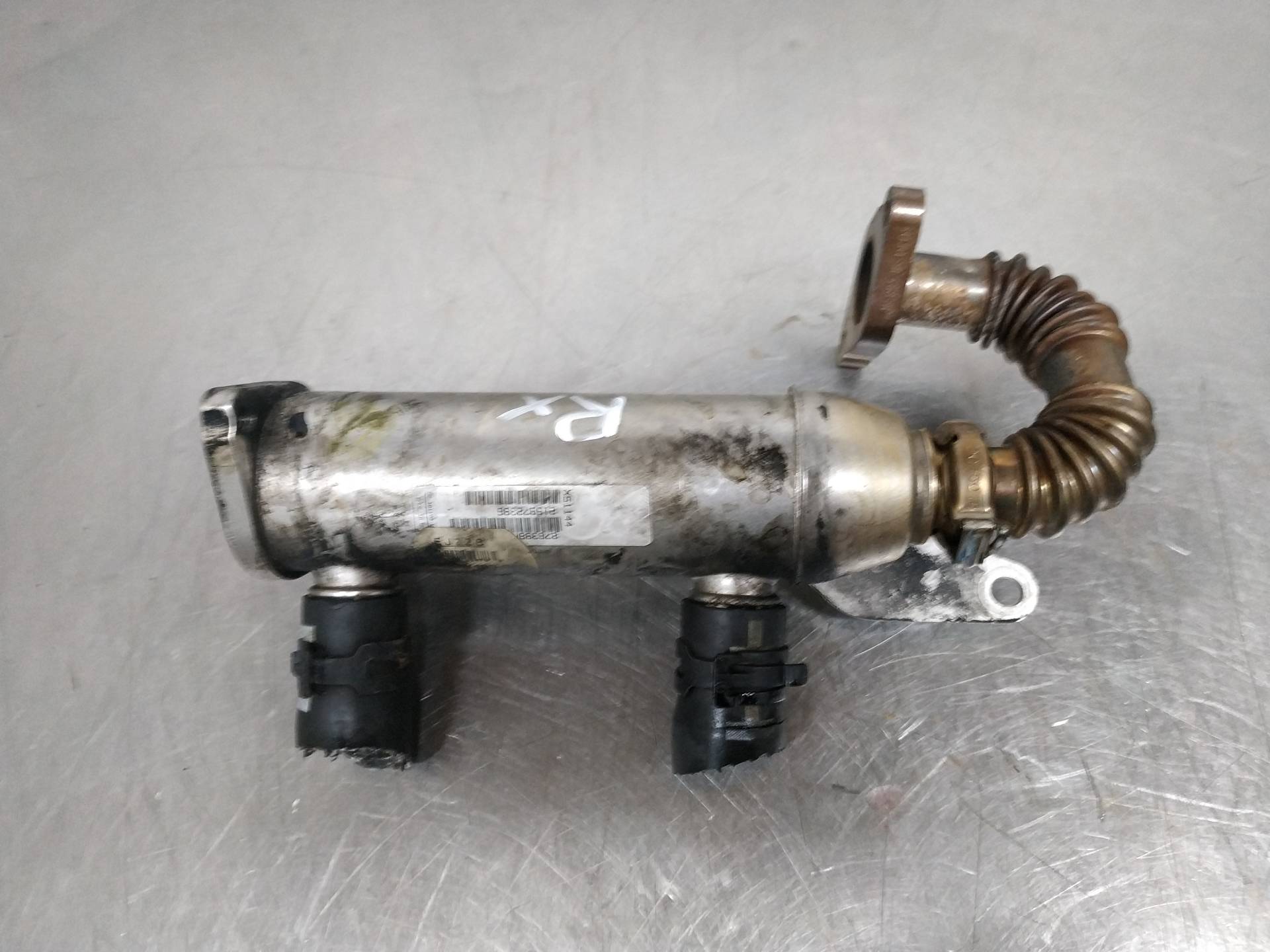 PEUGEOT 607 1 generation (2000-2008) EGR Cooler 4U3Q9Y493BN 27319067