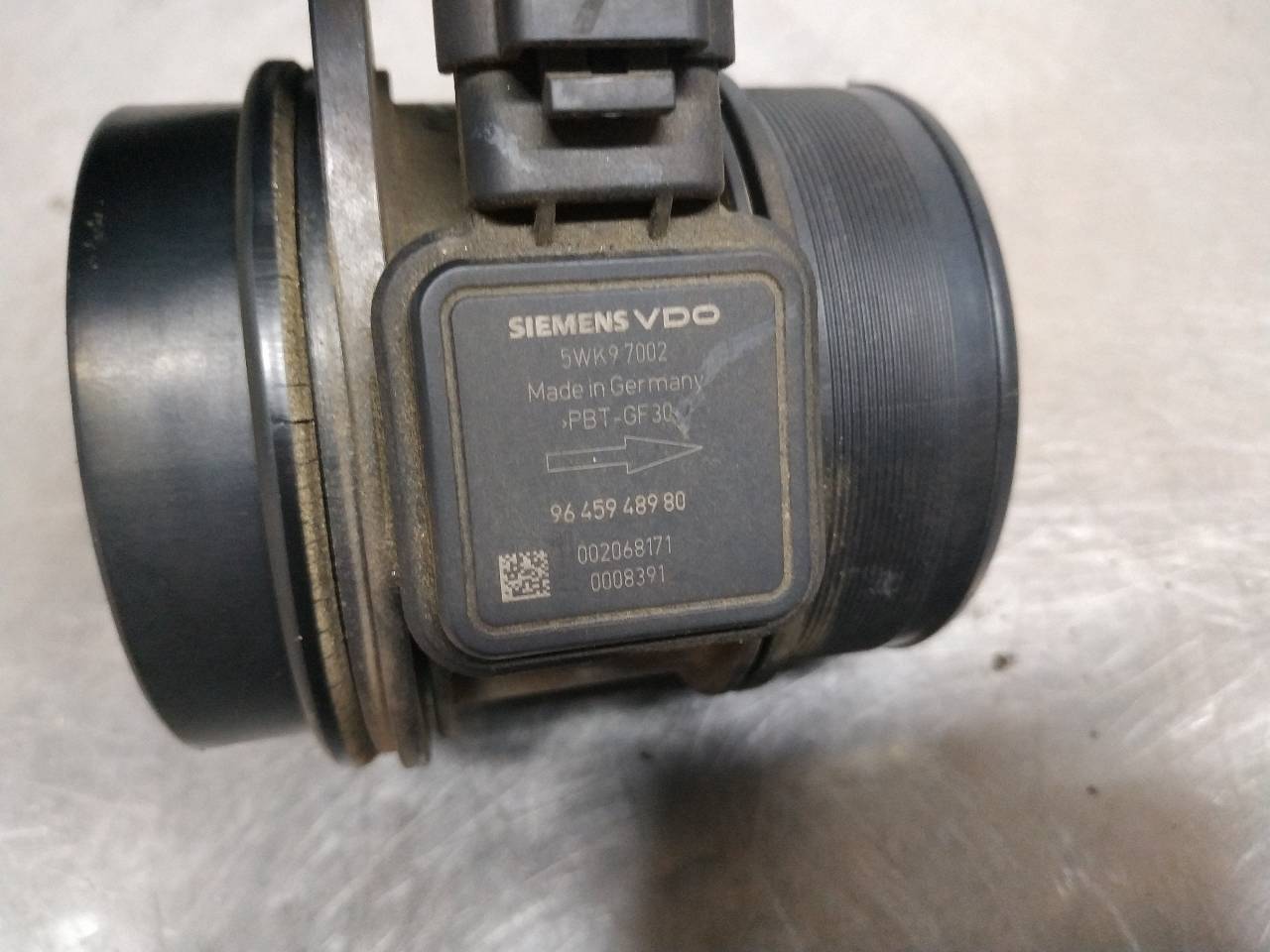 Caudalímetro 9645948980 de Peugeot 407 (6d_) 2004-2010 - pieza usada