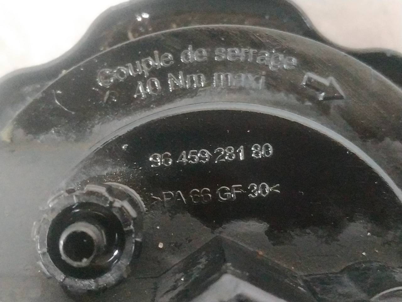 Benzinfilter 9645928180 de Citroen C5 2008-2015 - pieza usada