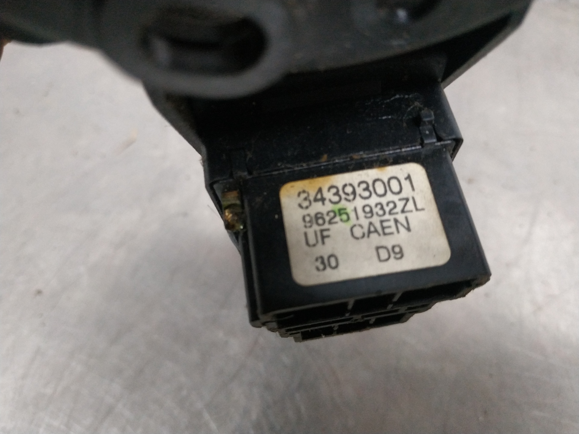 CITROËN Xsara 1 generation (1997-2004) Switches 34393001 23610370