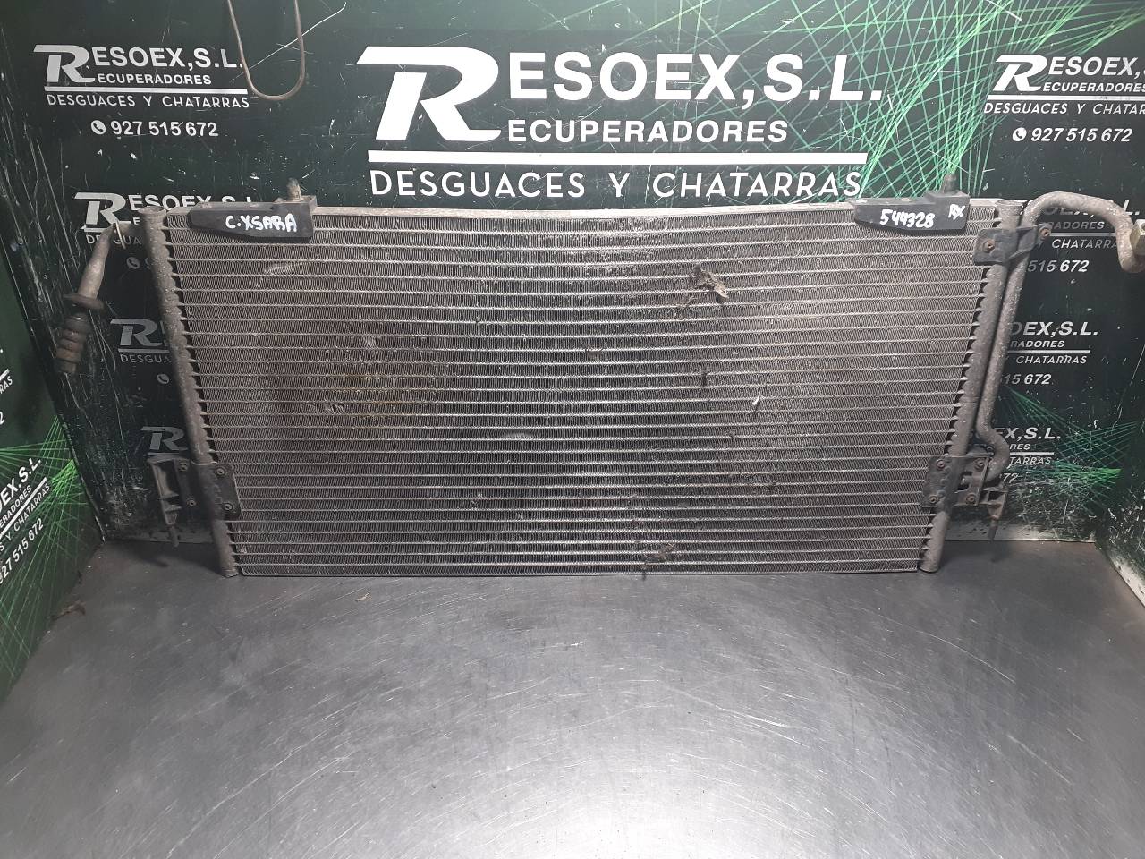 CITROËN Xsara 1 generation (1997-2004) Air Con Radiator 9636476580 18827784