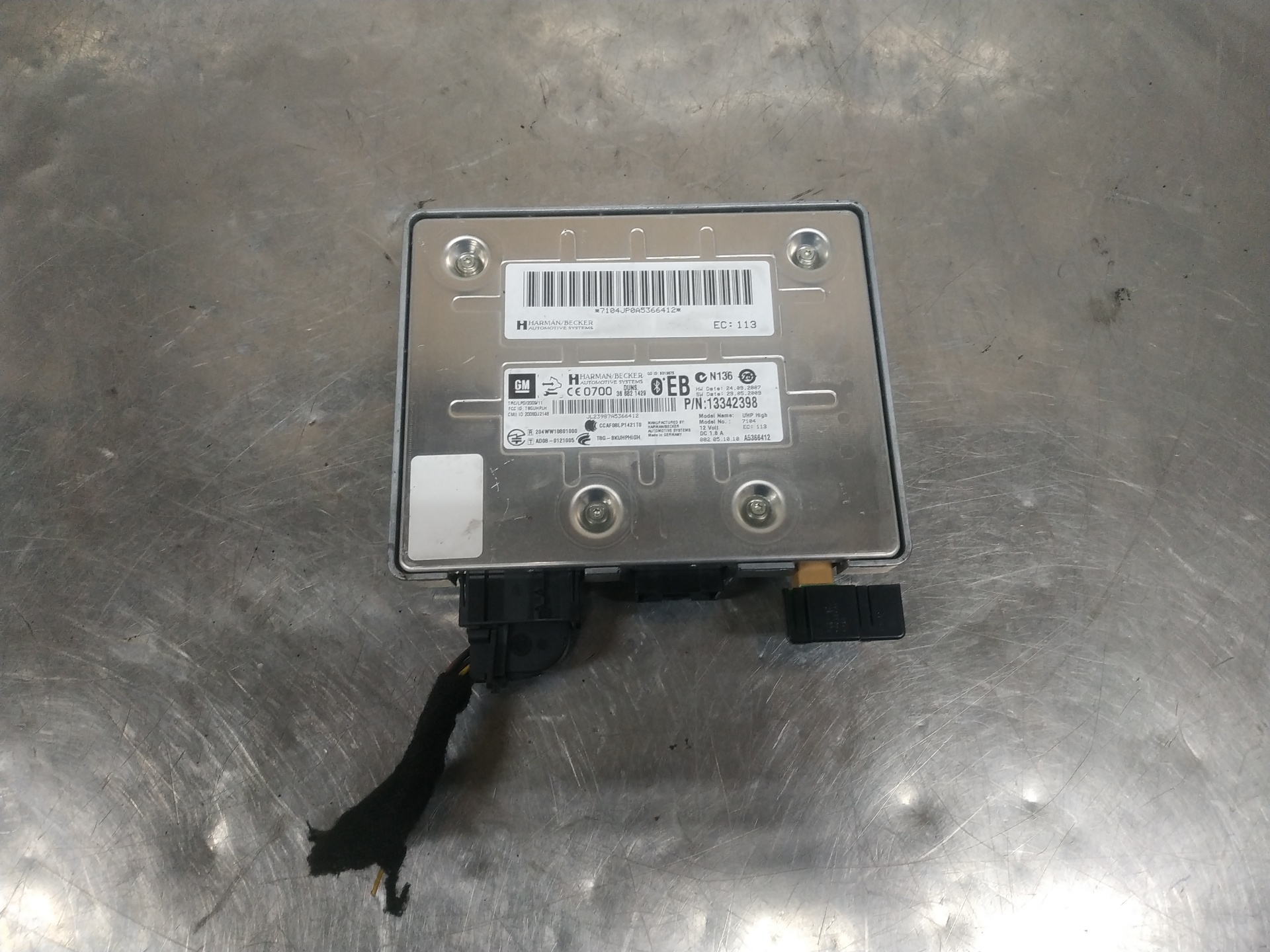 Módulo electronico 13342398 de Opel Insignia 2008-2011 - pieza usada