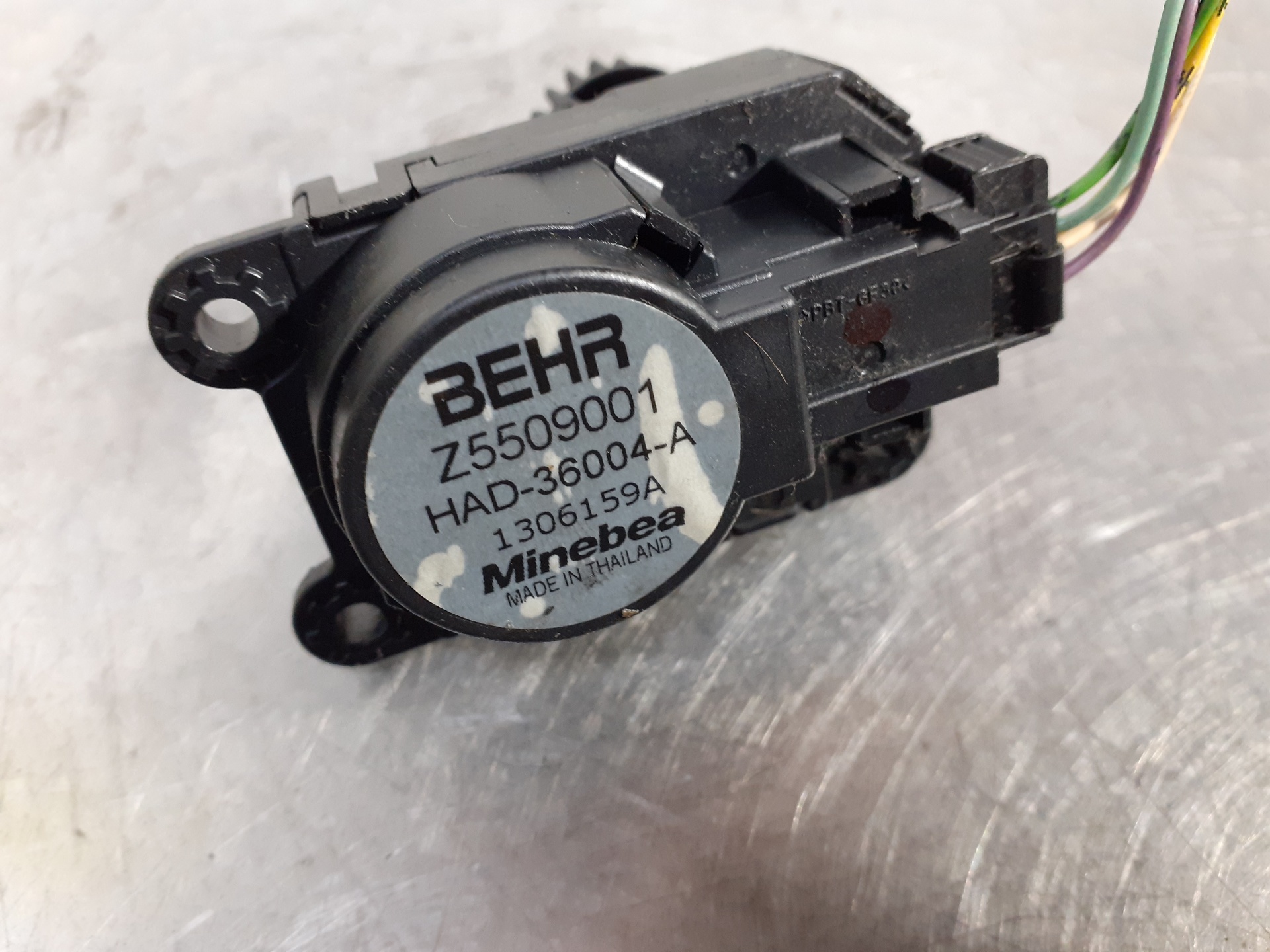 CITROËN C4 Cactus 1 generation (2014-2024) Air Conditioner Air Flow Valve Motor Z5509001 26027364