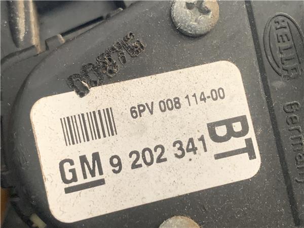 Pedal del acelerador 9202341 de Opel Zafira b 2005-0 - pieza usada