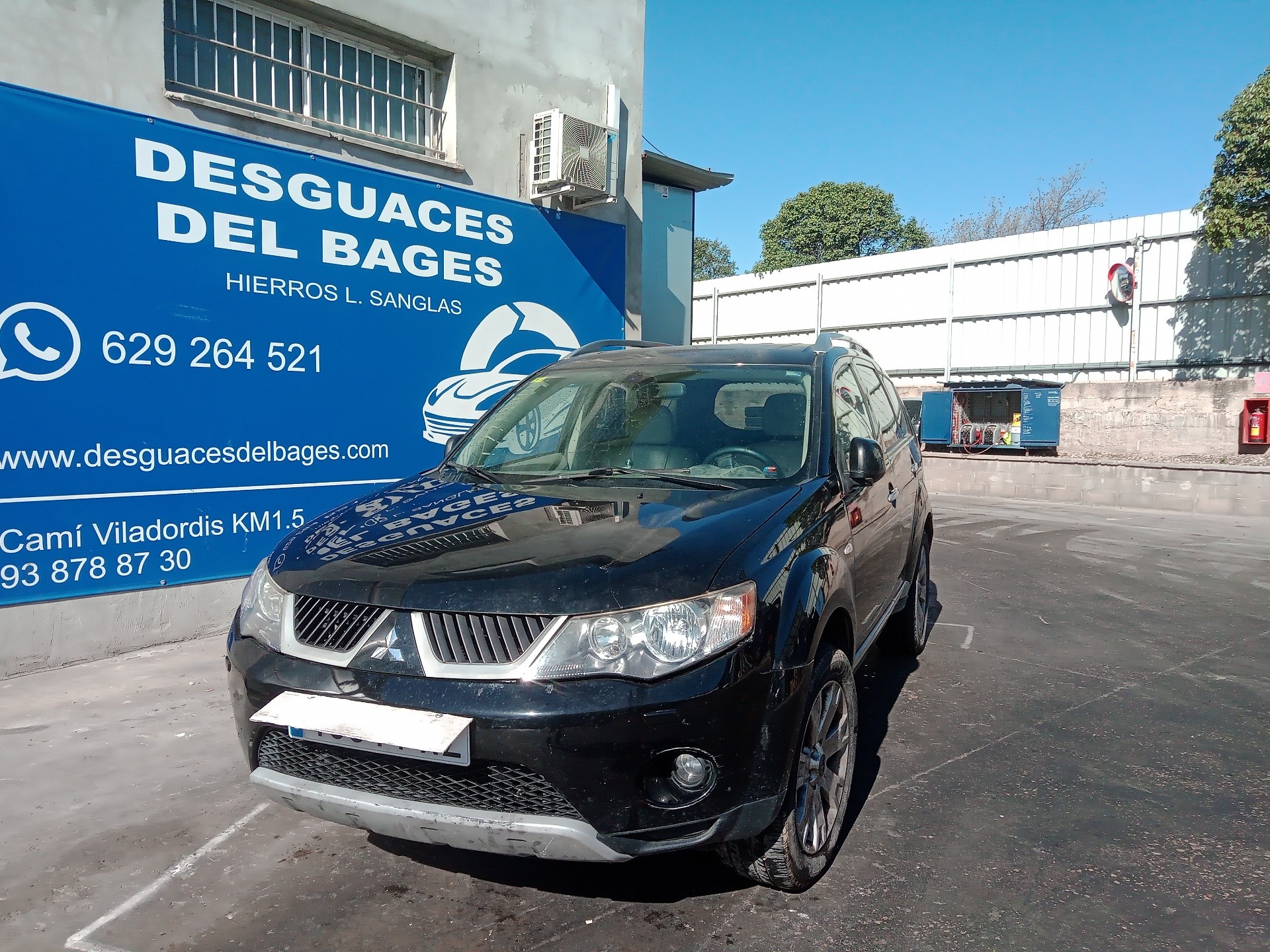 MITSUBISHI Outlander 2 generation (2005-2013) Vänster sidospegel 022588 23801949