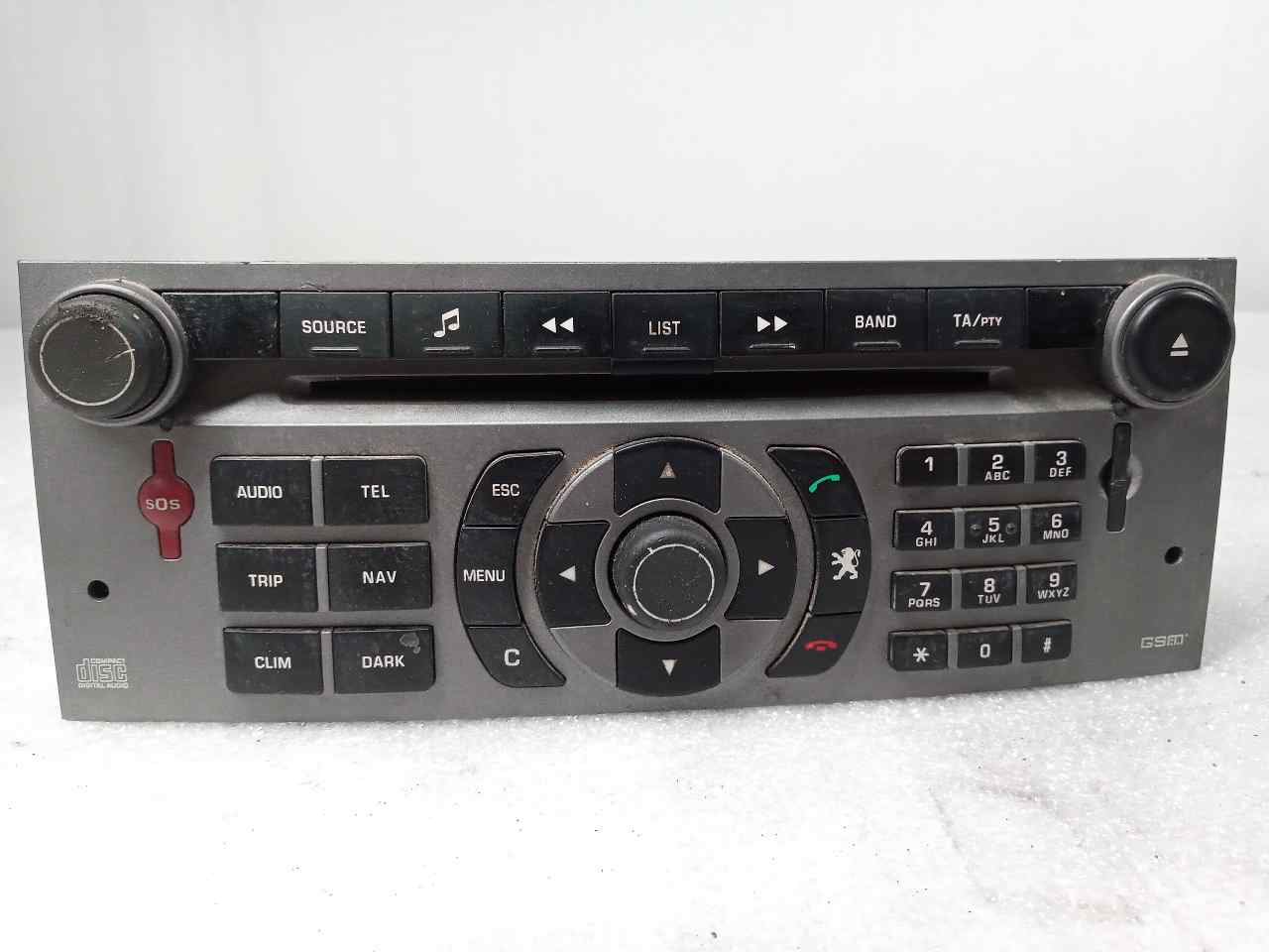 PEUGEOT 407 1 generation (2004-2010) Music Player Without GPS 96565063YW 24828046