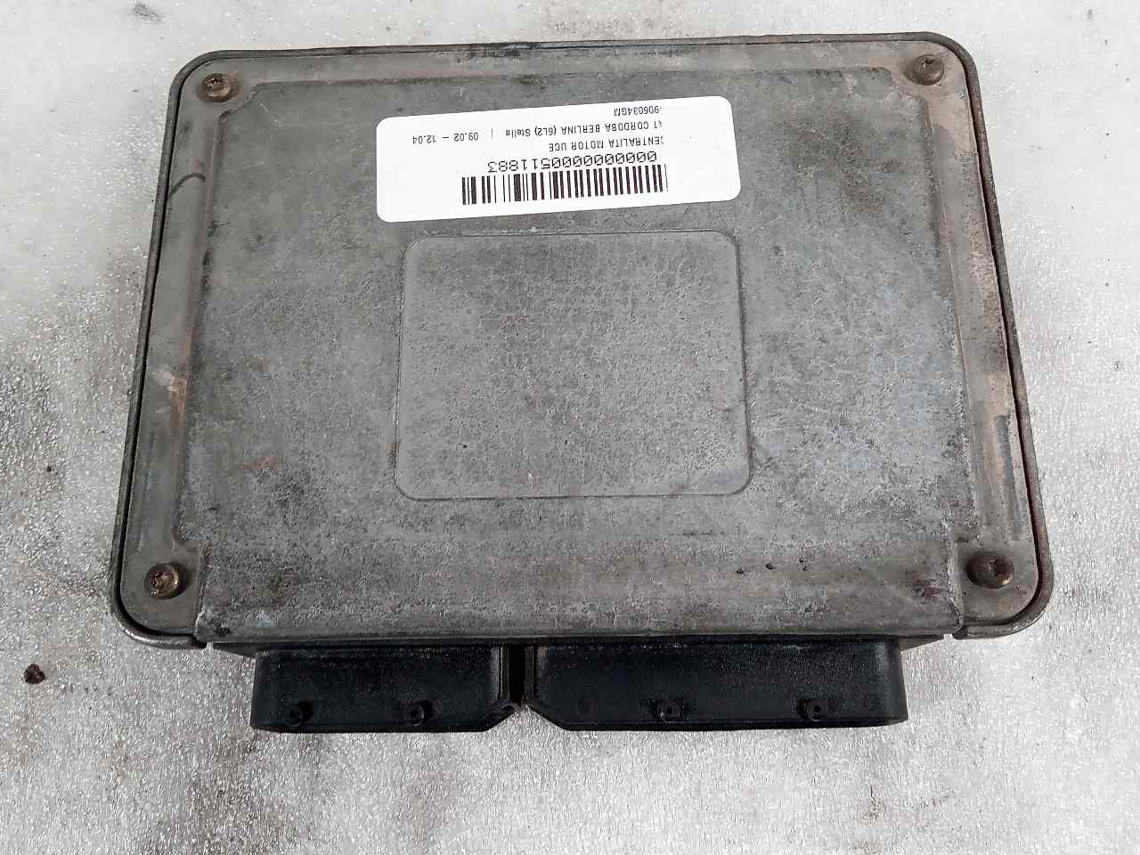 SEAT Cordoba 2 generation (1999-2009) Motorstyrenhet ECU 036906034GM 23803235