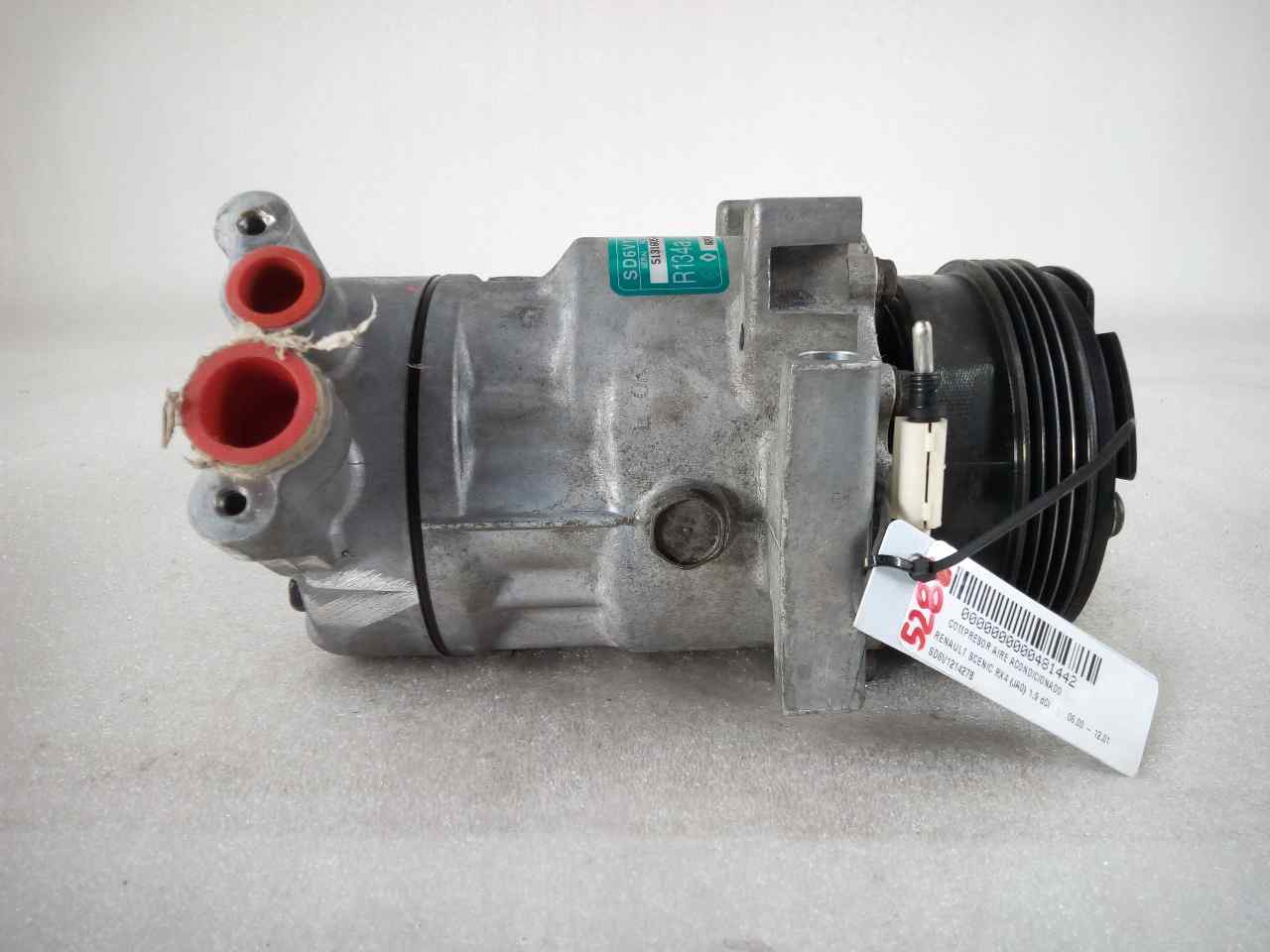 RENAULT Scenic 1 generation (1996-2003) Air Condition Pump SD6V121427B 20069445