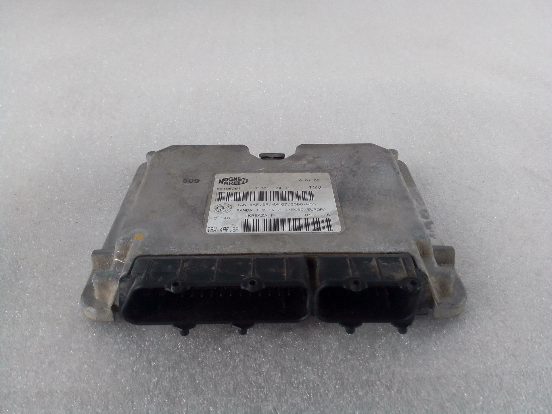 FIAT Panda 2 generation (2003-2011) Блок керування двигуном ECU 55196261 20073832