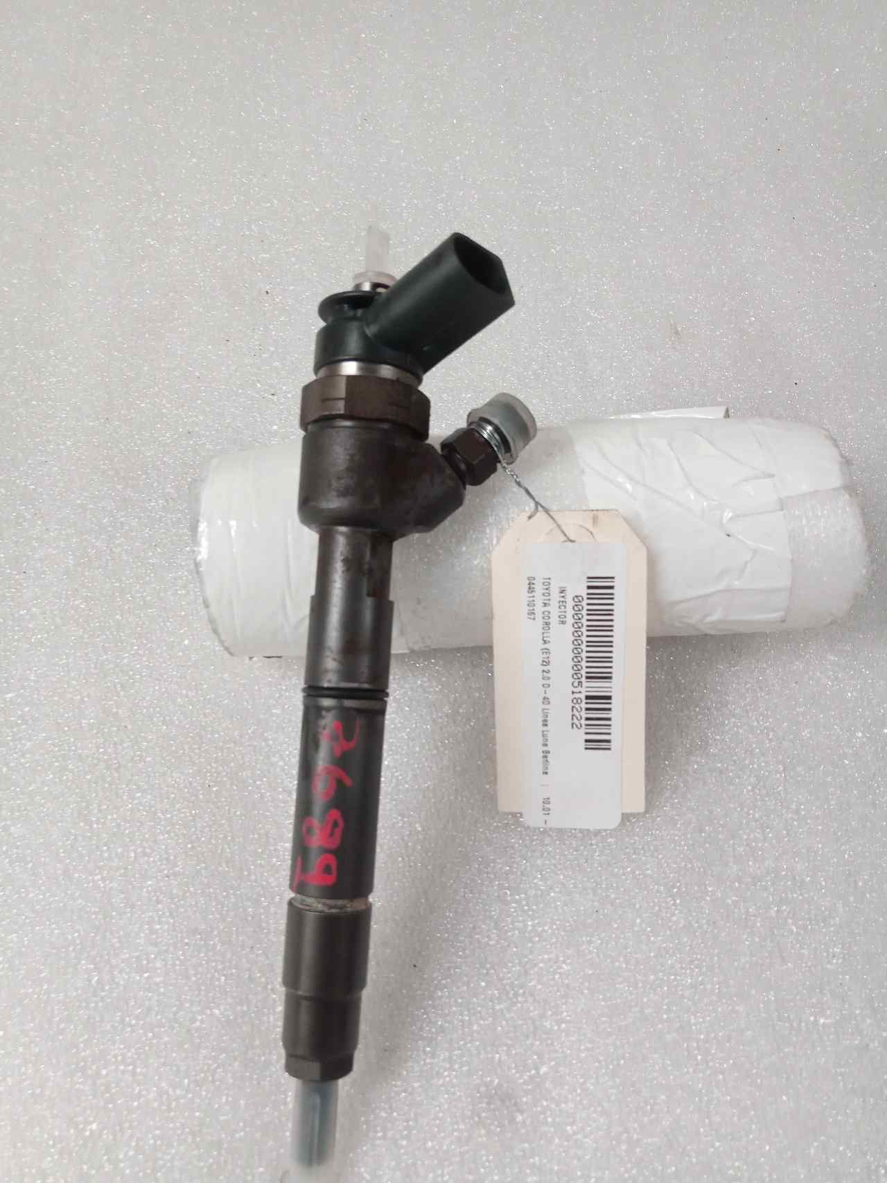 Inyector 0445110167 de Toyota Corolla (e12) 2001-2004 - pieza usada
