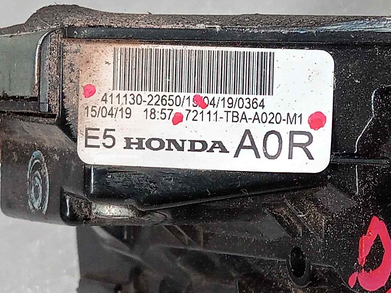HONDA Civic 9 generation (2012-2020) Vasemman etuoven lukko 411130226501 24827965