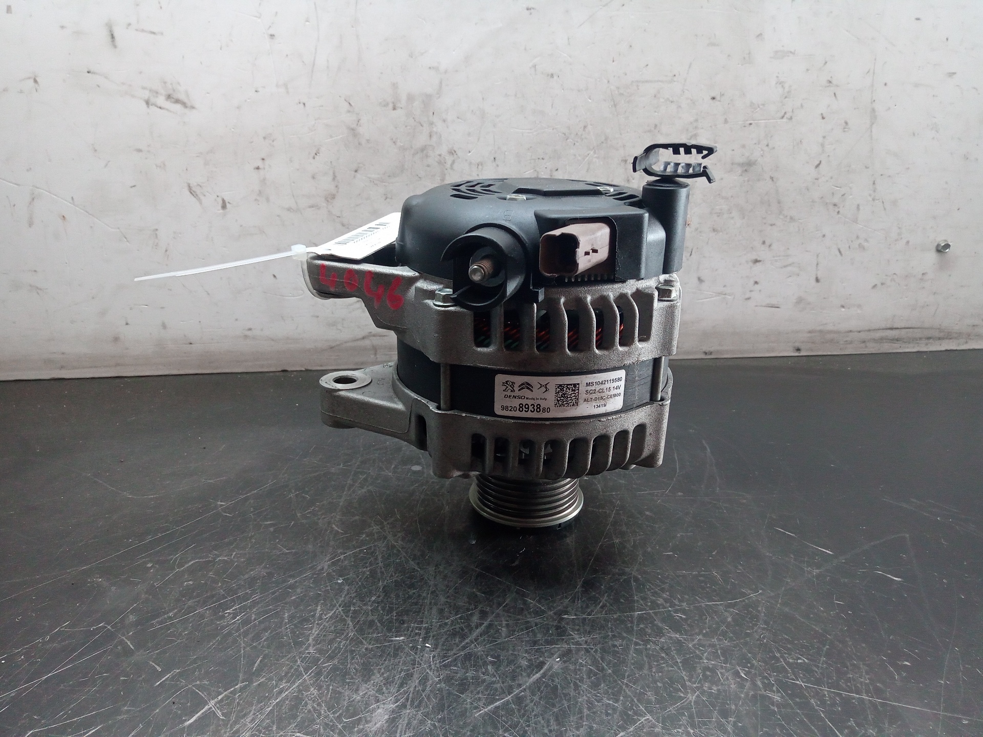 CITROËN C3 1 generation (2002-2010) Alternator 9820893880 24834191