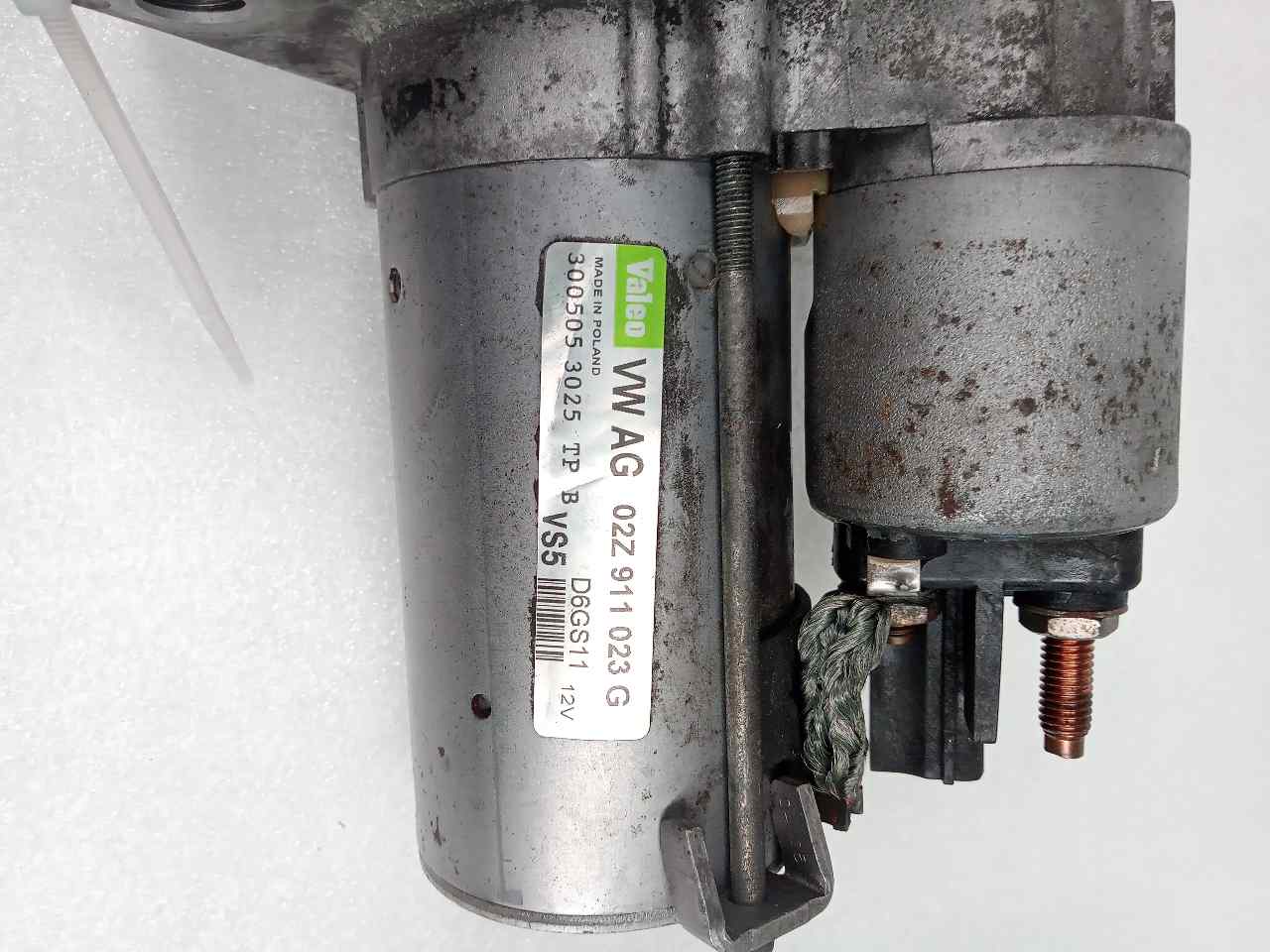 SEAT Leon 2 generation (2005-2012) Starter Motor 02Z911023G 20062081