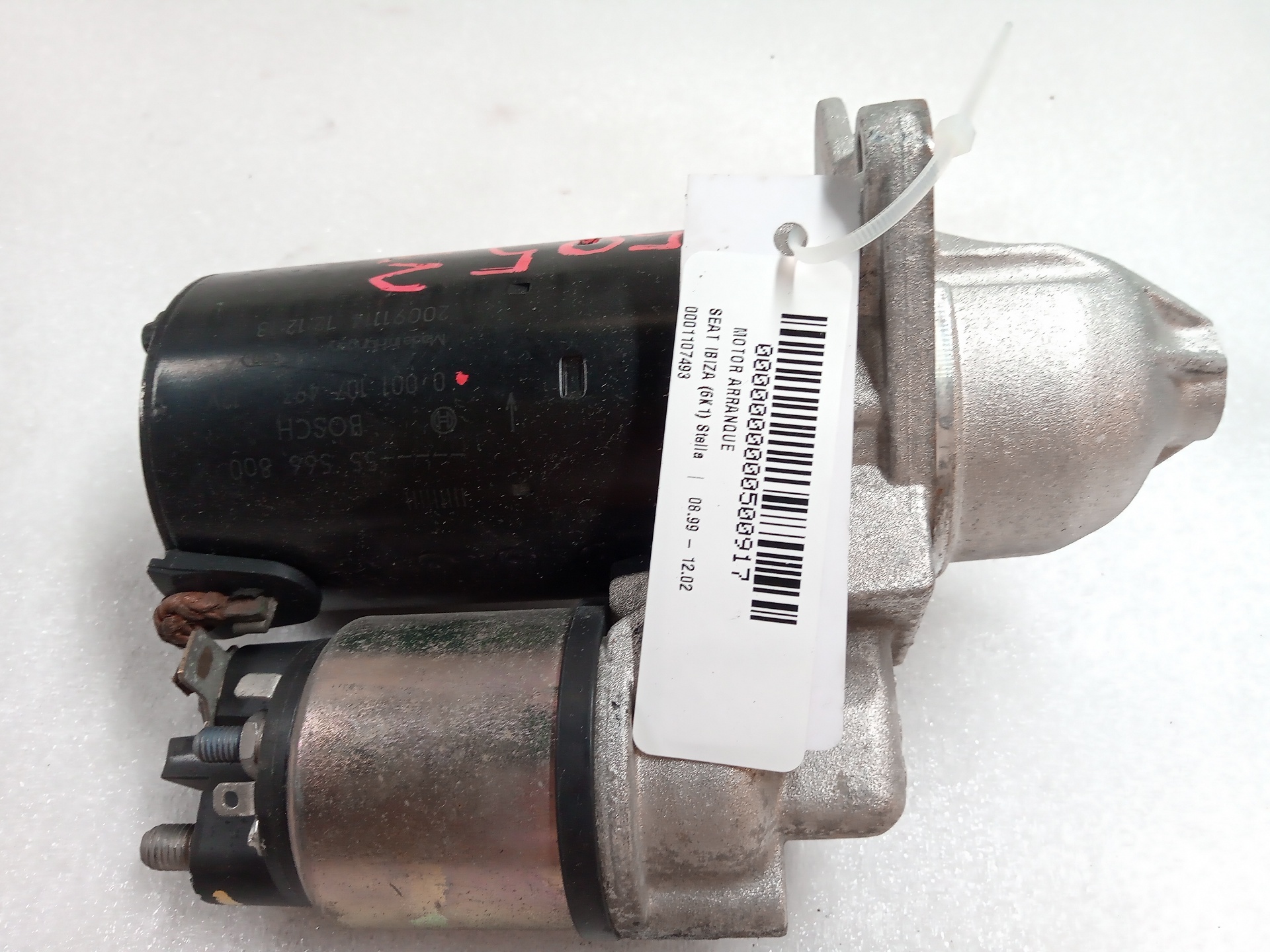 SEAT Ibiza 2 generation (1993-2002) Starter auto 0001107493 24827196