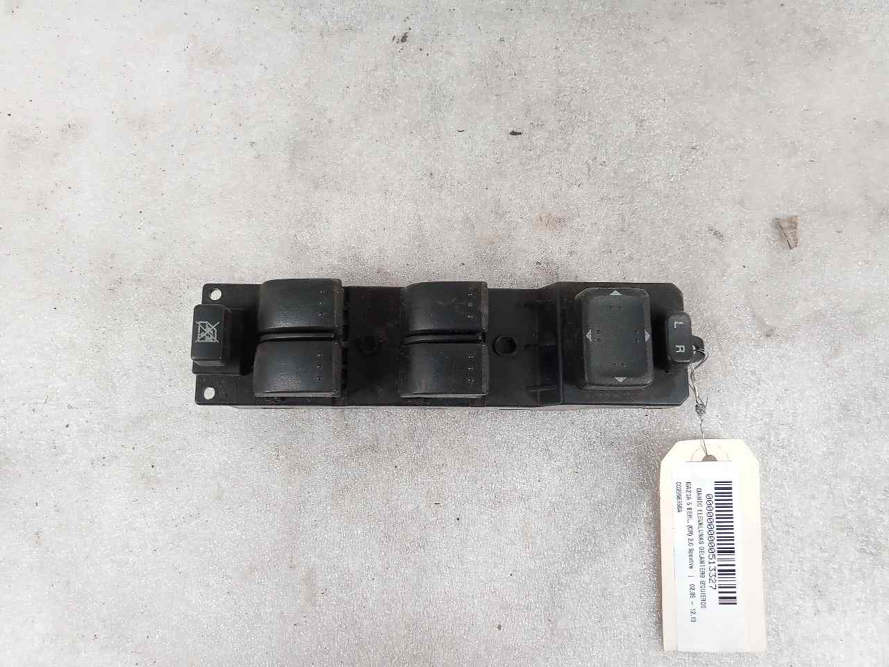 MAZDA 5 1 generation (2005-2010) Commutateur de fenêtre de porte avant gauche CC2966350A 24757584