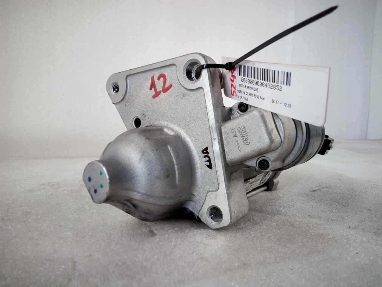 CITROËN C3 3 generation (2016-2024) Starter Motor 9832577880 24826888