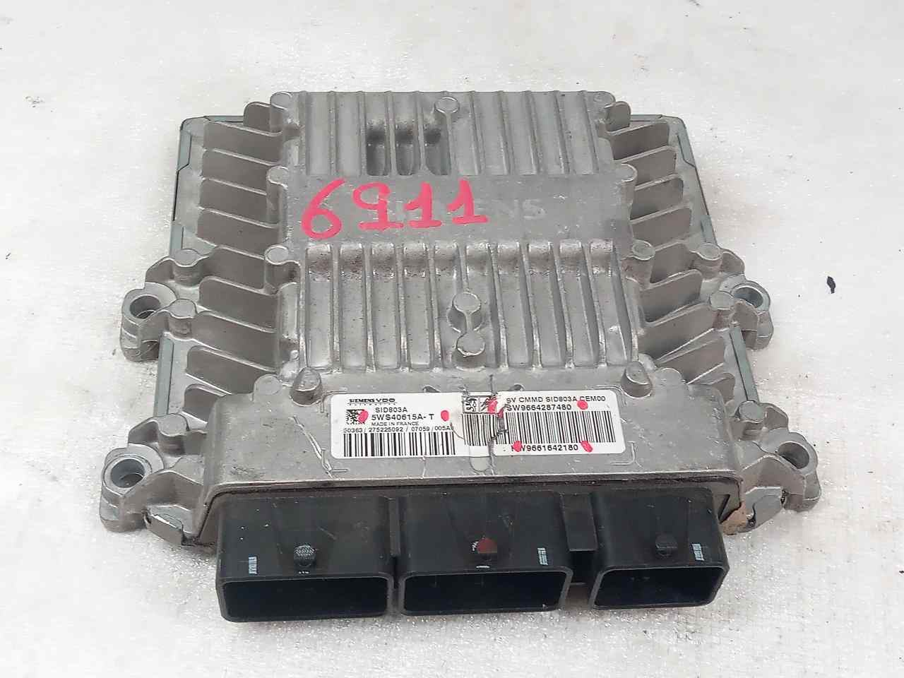 CITROËN C4 Picasso 1 generation (2006-2013) Motora vadības bloks 5WS40615AT 23802630