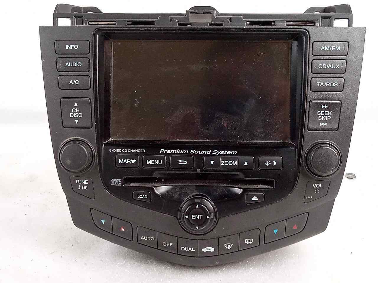 HONDA Accord 7 generation (2002-2008) Musiikkisoitin ilman GPS:ää 39050SEFG820M1 24824032