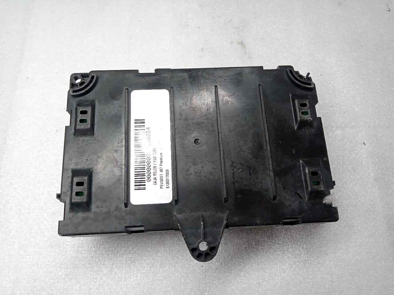 PEUGEOT 407 1 generation (2004-2010) Fuse Box S120017003I 23802399