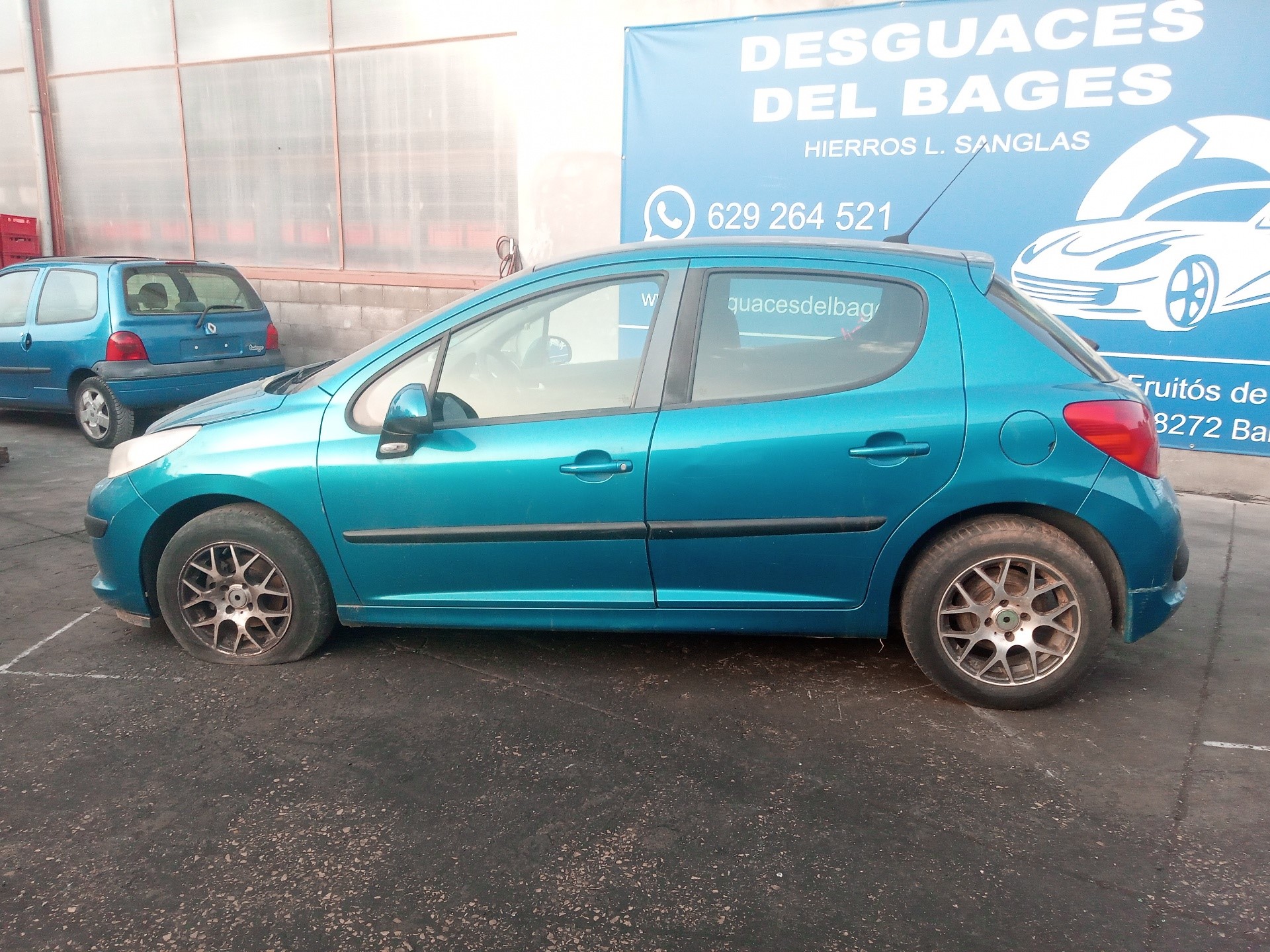 PEUGEOT 207 1 generation (2006-2009) Saugiklių dėžė 9659285380 23802054