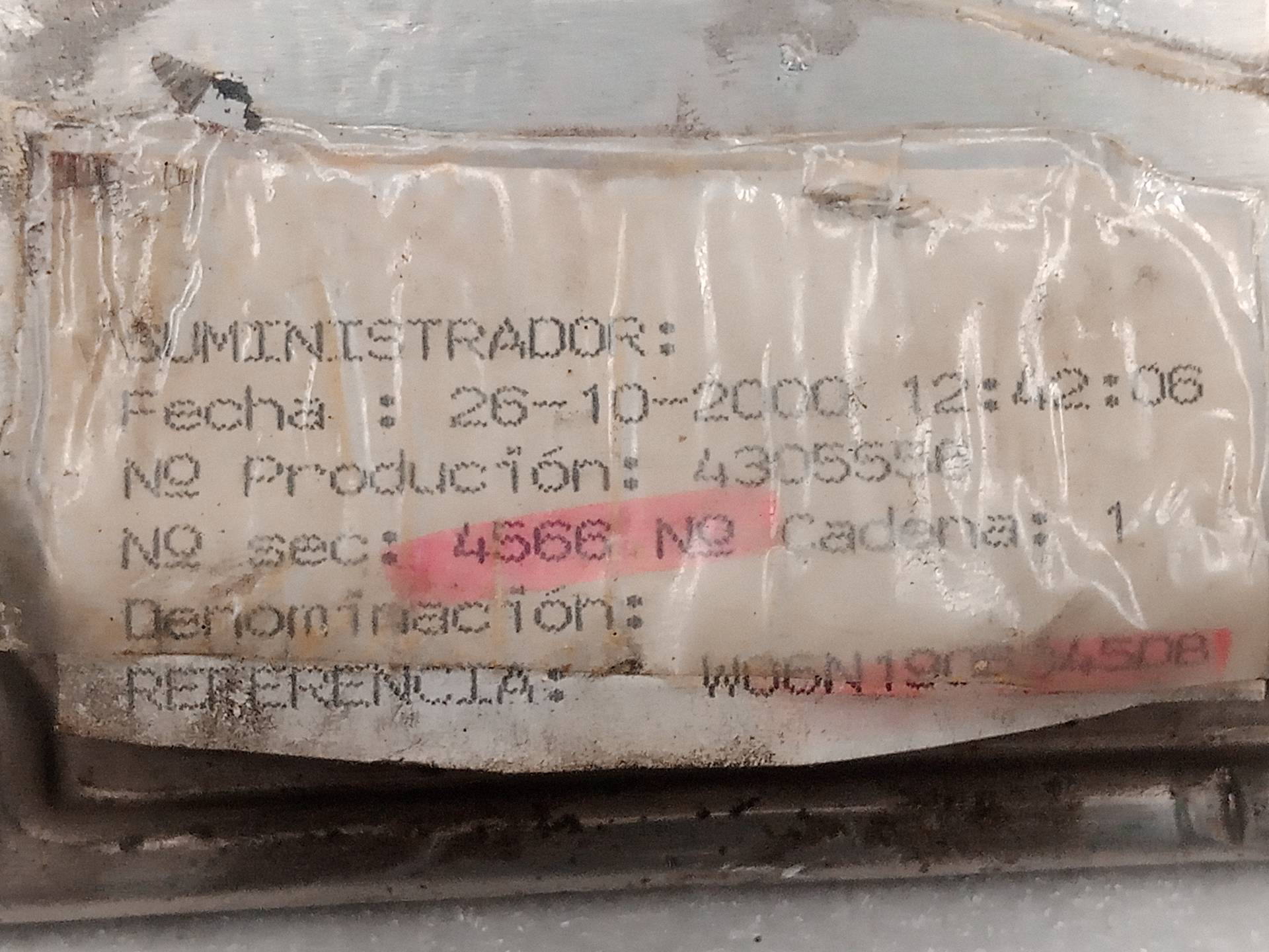 Centralita motor uce AKK 0261207178 de Volkswagen Polo (6n2) 1999-2001 60 CV - pieza usada