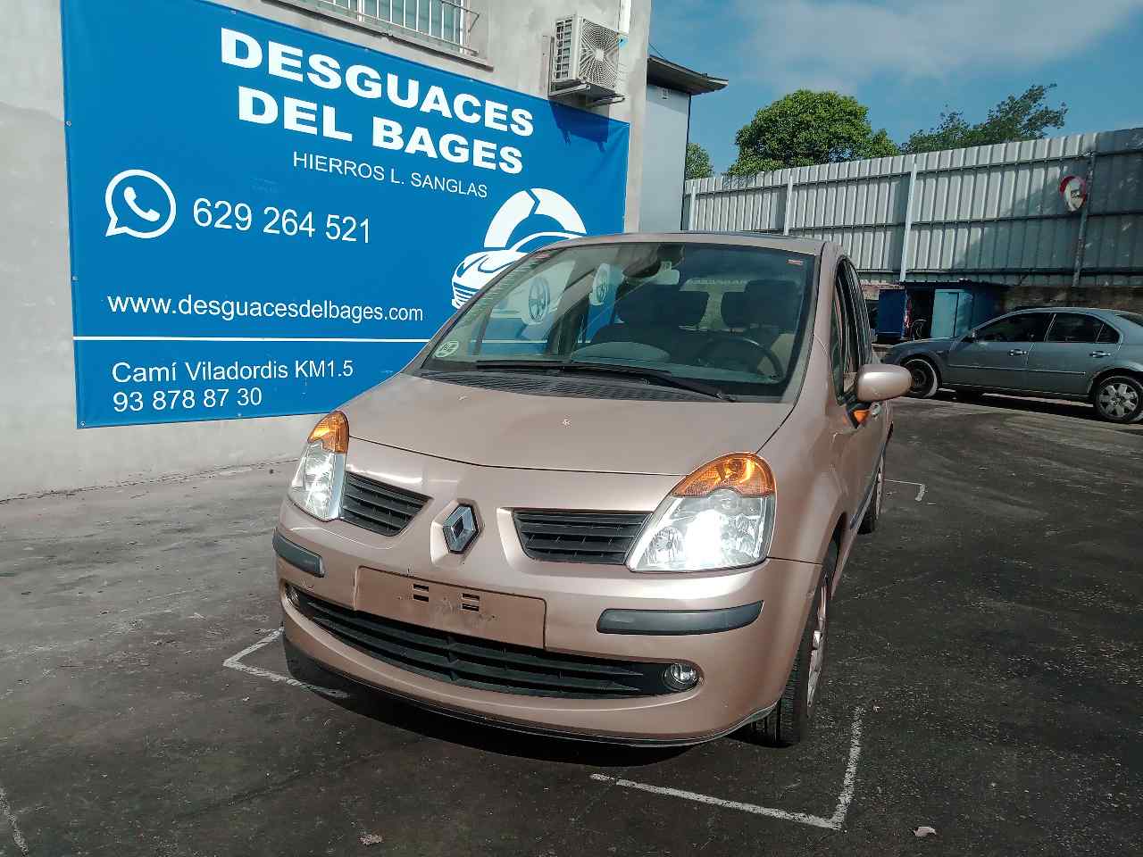 RENAULT Modus 1 generation (2004-2012) Кнопка стеклоподъемника передней левой двери 8200417851 24827158