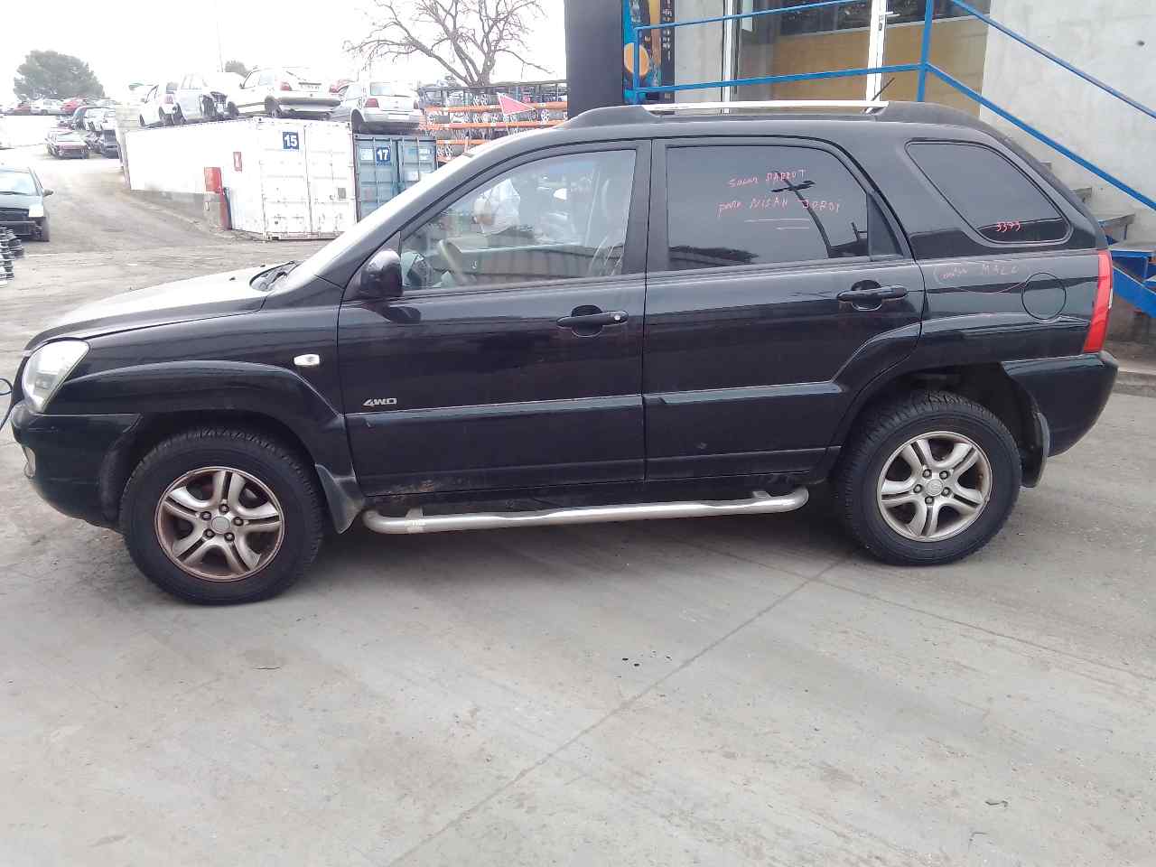 KIA Sportage 2 generation (2004-2010) Короткий кардан коробки передач 493002E300 20029432