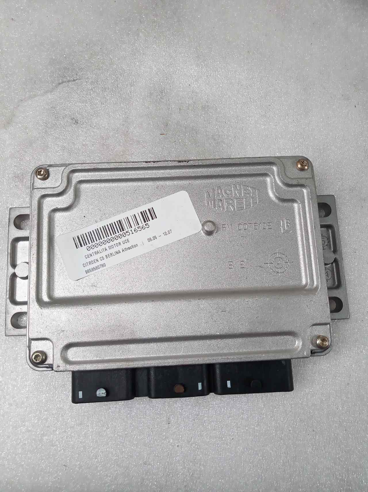 CITROËN C5 1 generation (2001-2008) Engine Control Unit ECU 9659580780 25240035