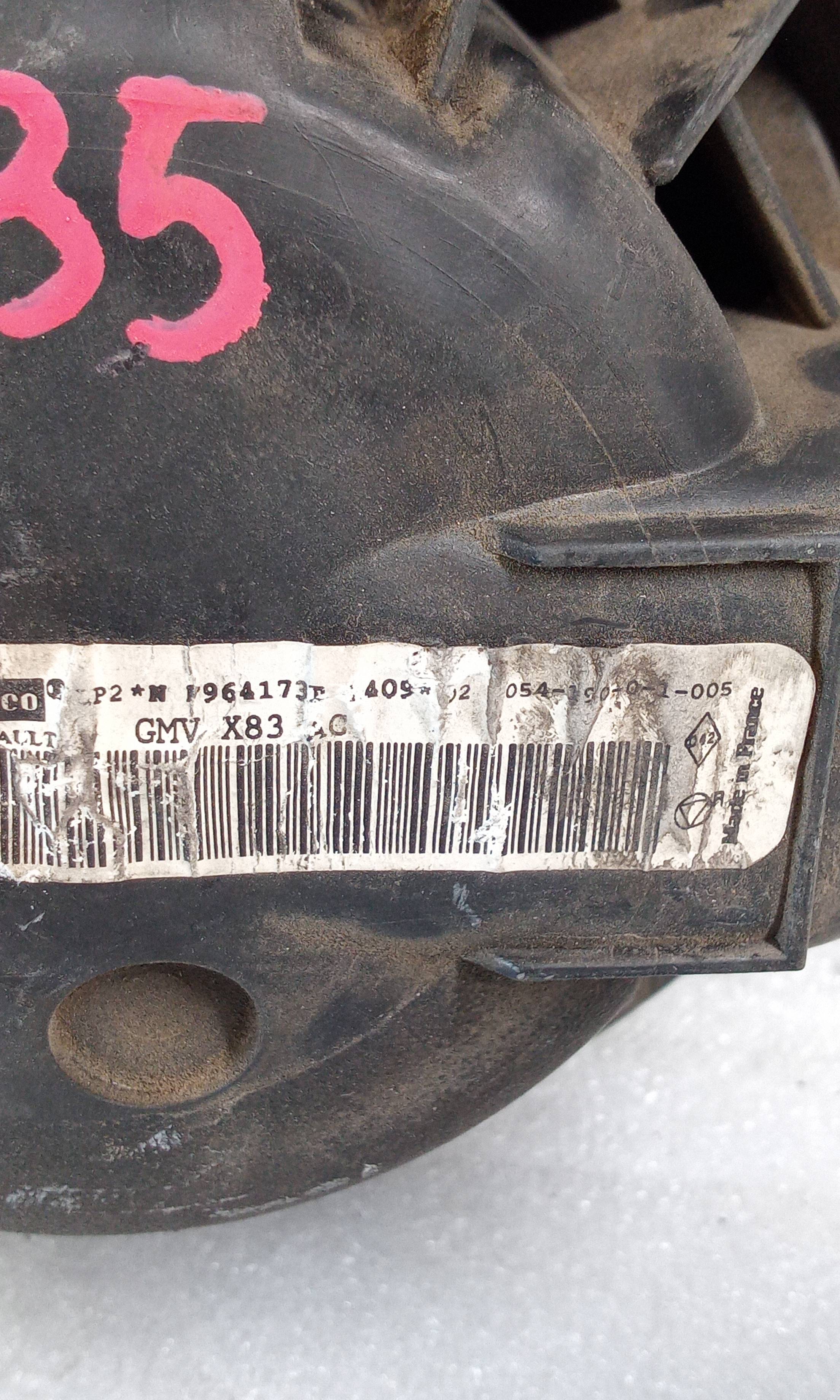 Motor calefacción GMVX83AC de Opel Vivaro furgón/combi 2006-2014 - pieza usada