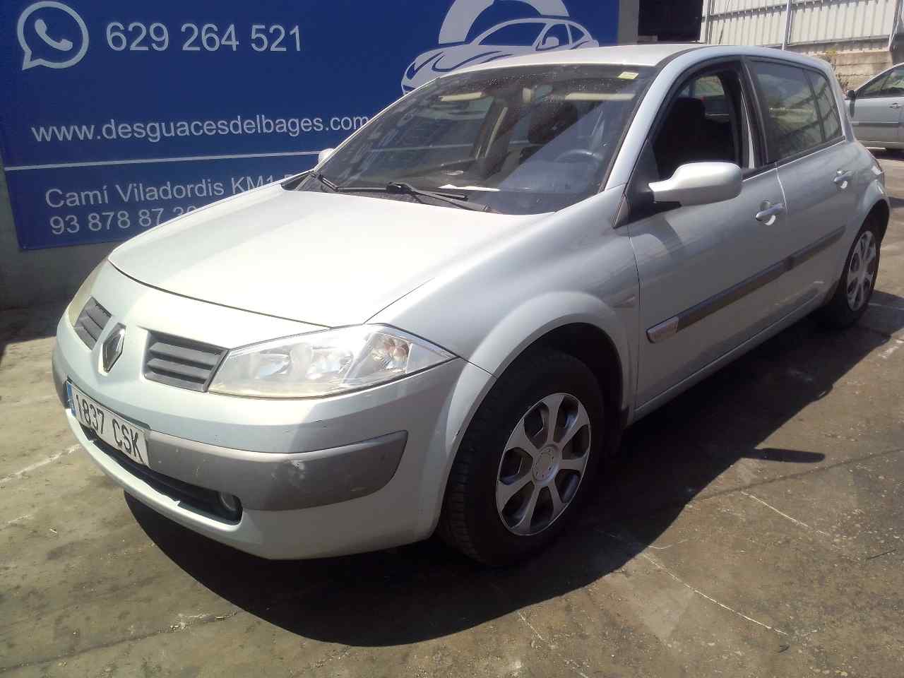 RENAULT Megane 2 generation (2002-2012) Jobb hátsó lámpa  8200073237,89398081 20036506