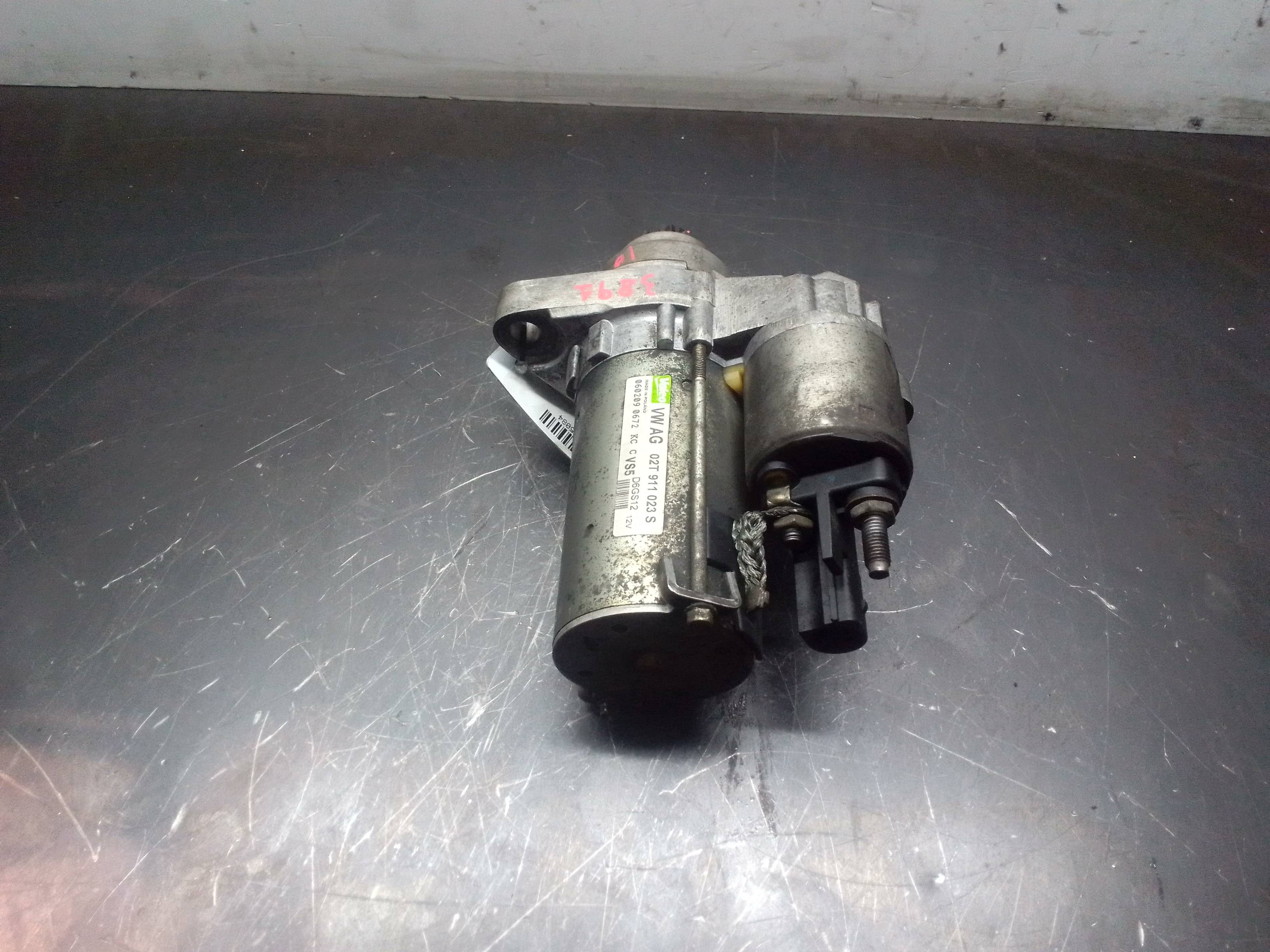 SEAT Ibiza 4 generation (2008-2017) Starter Motor 02T911023S 20040855