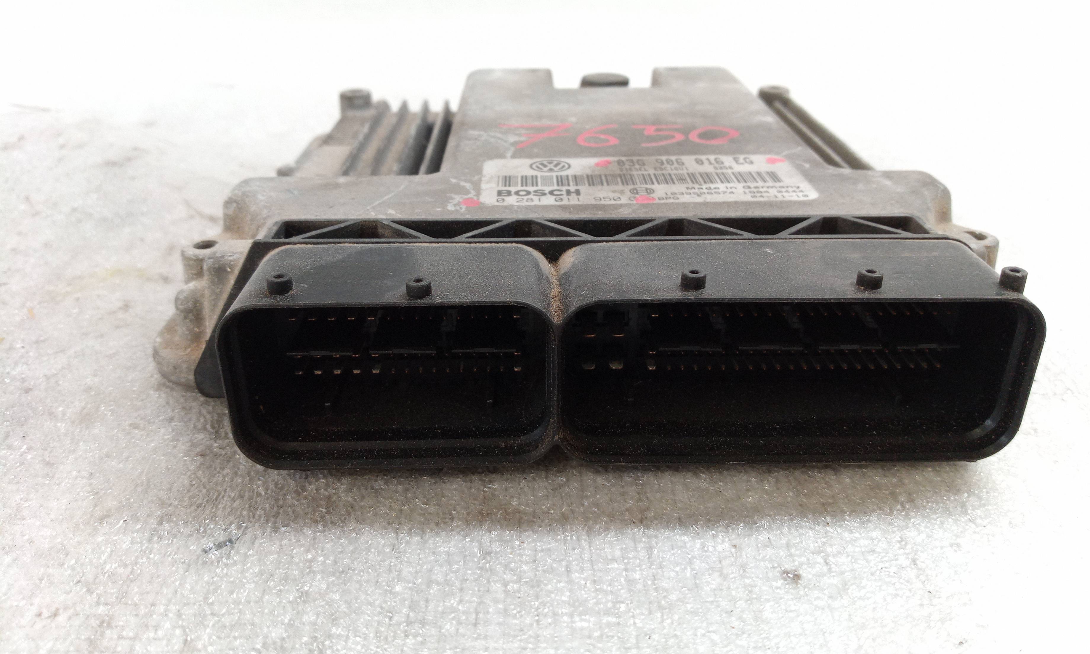 Centralita motor uce 0281011950 de Seat Altea (5p1) 2004-0 140 CV - pieza usada