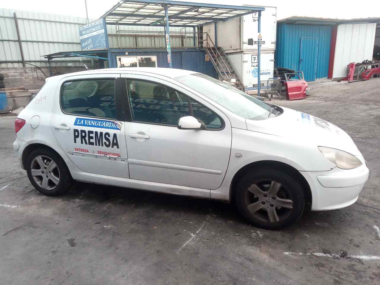 PEUGEOT 307 1 generation (2001-2008) Drošinātāju kārba 9651197580 23803245