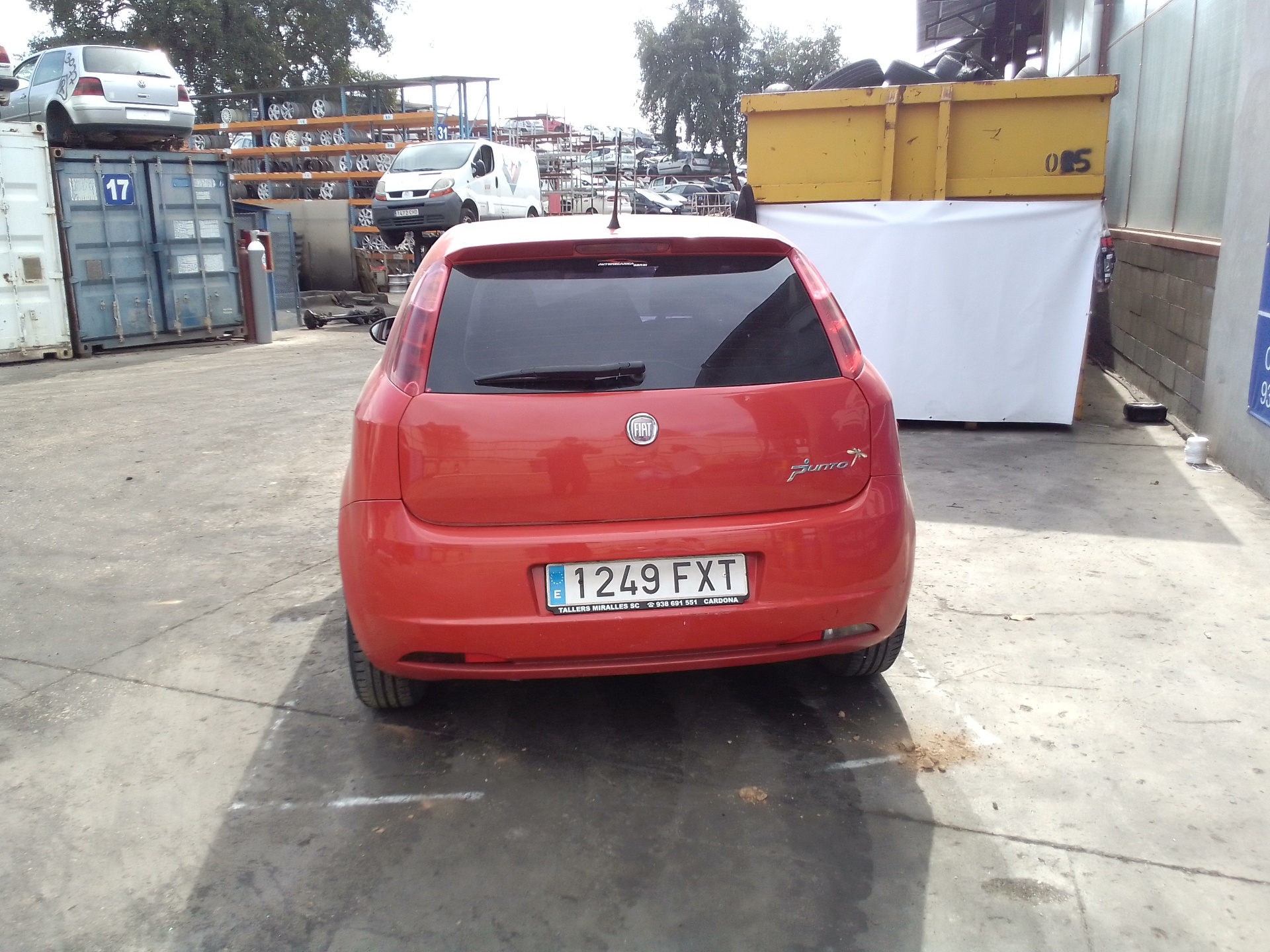 FIAT Grande Punto 1 generation (2006-2008) Egyéb vezérlőegységek 07354606210 25240165