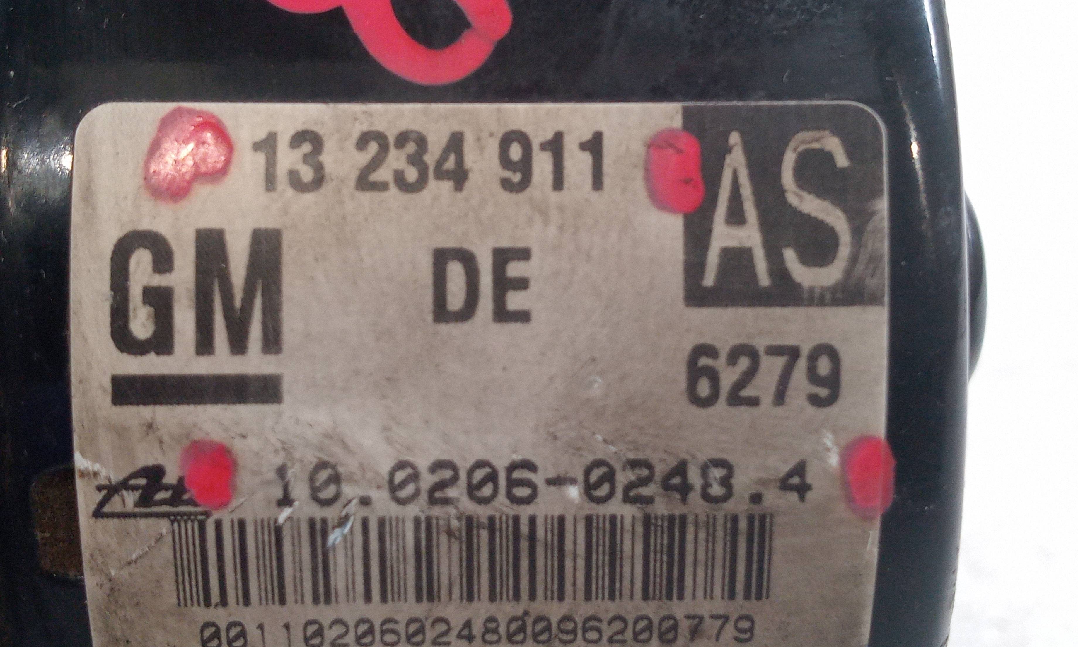 Abs Z19DT 13234911 de Opel Zafira / zafira family b (a05) 2008-2012 120 CV - pieza usada