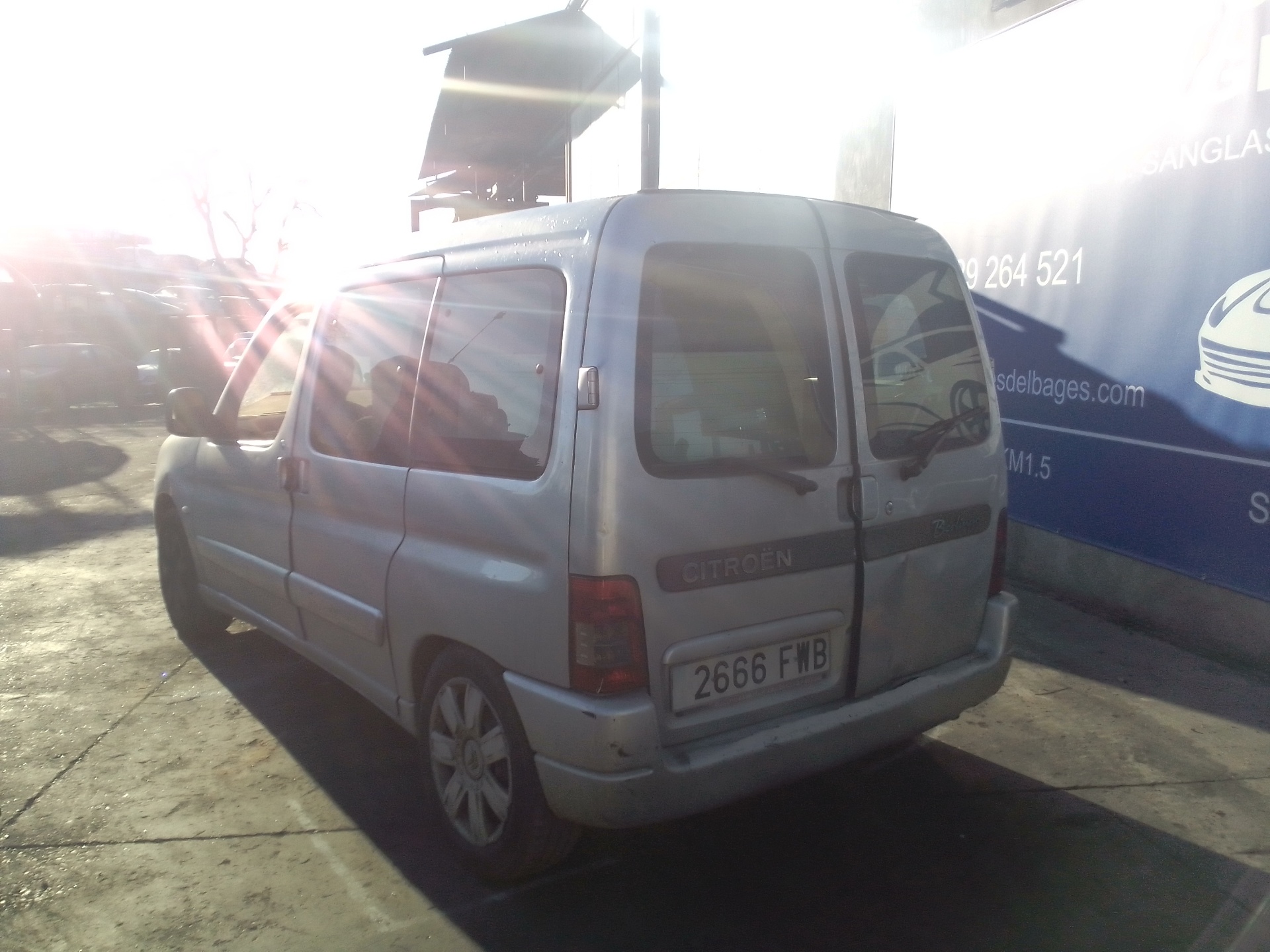 CITROËN Berlingo 2 generation (2008-2023) Left Side Sliding Door 20052157