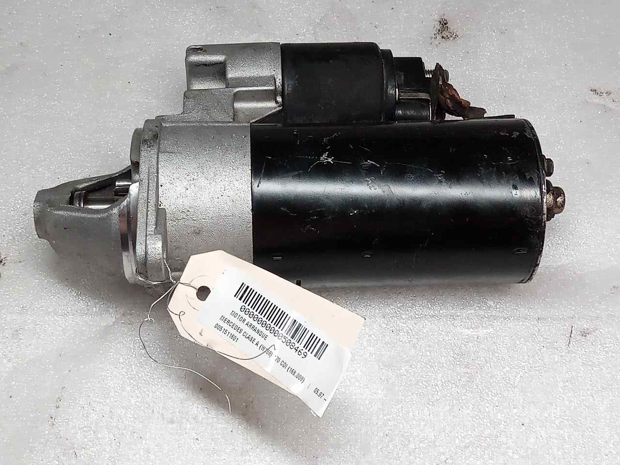 MERCEDES-BENZ A-Class W168 (1997-2004) Startmotor 0051511601 24827847