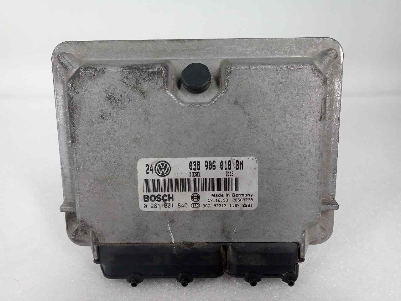 VOLKSWAGEN Bora 1 generation (1998-2005) Блок керування двигуном ECU 0281001846 20075146