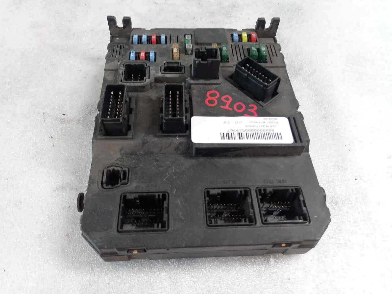 Caja de relés / fusibles 9655221080 de Peugeot 407 (6d_) 2004-2010 - pieza usada