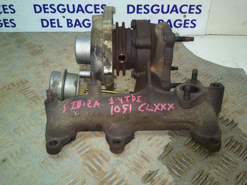 SEAT Cordoba 2 generation (1999-2009) Turbocharger 045253019G 19971399