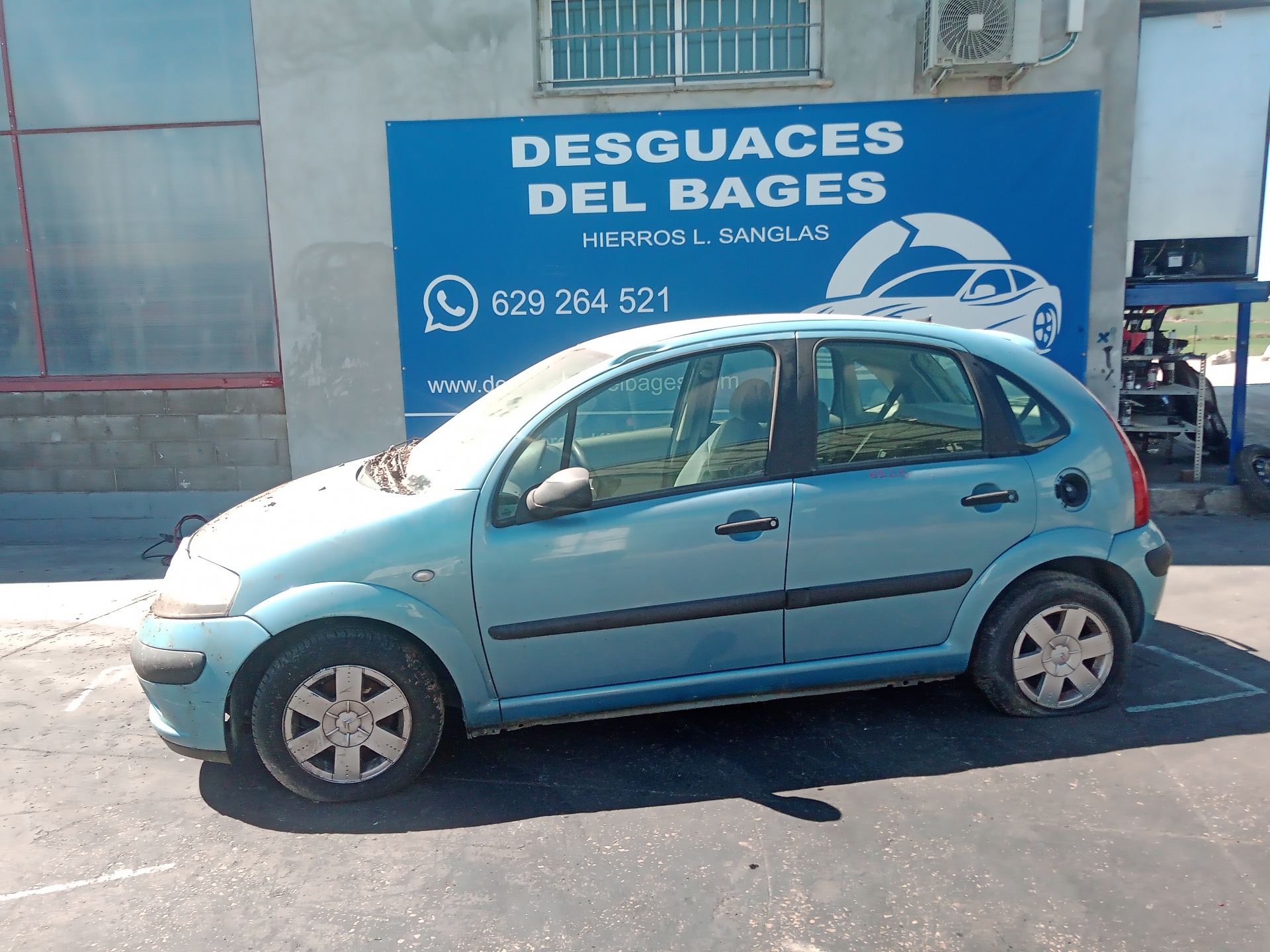 CITROËN C3 1 generation (2002-2010) Стартер 24827024