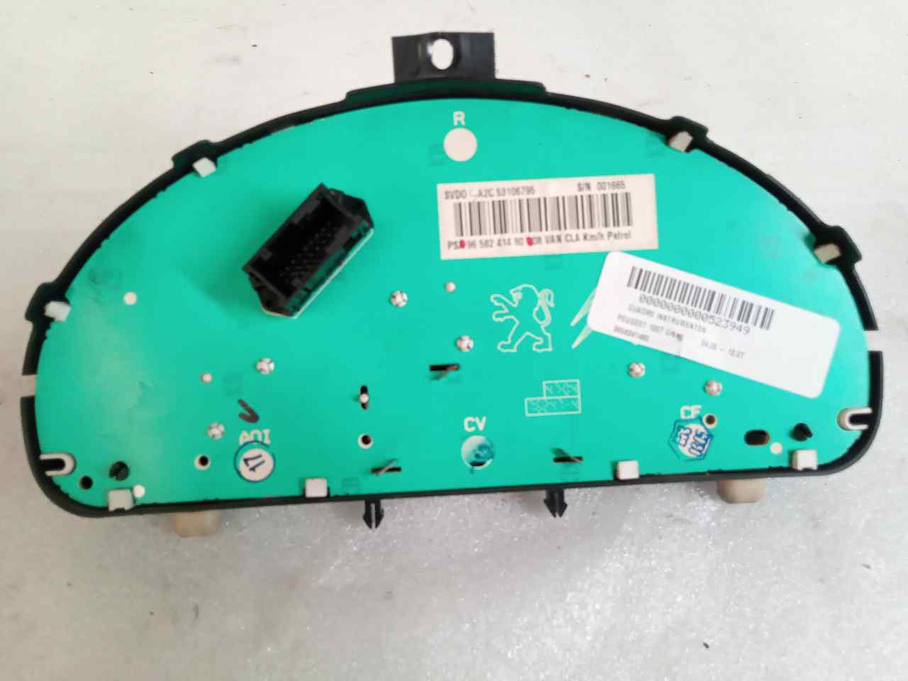 Cuadro de instrumentos 9658241480 de Peugeot 1007 (km_) 2005-0 - pieza usada