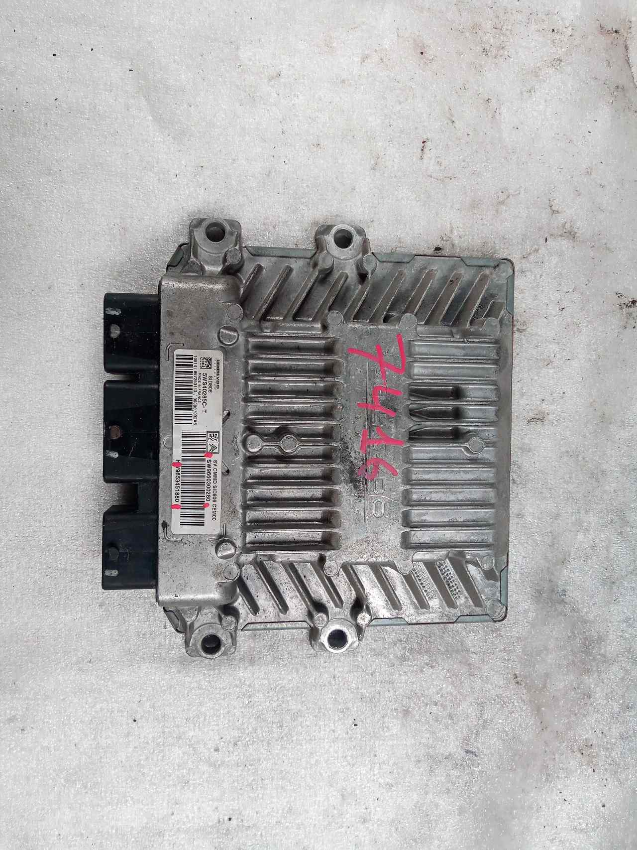 CITROËN C2 1 generation (2003-2009) Motorkontrollenhet ECU SW9660300280 23803790