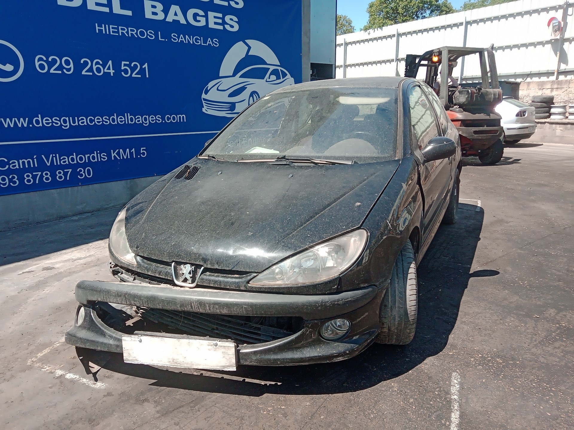 PEUGEOT 206 1 generation (1998-2009) Спидометр 9648837280 25320301