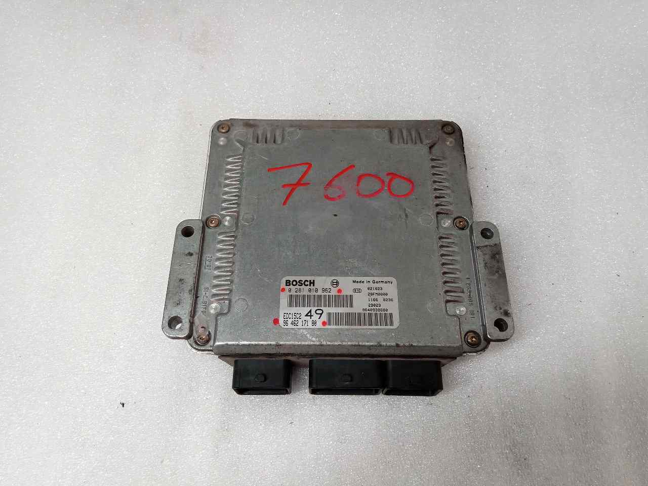 Switchboard engine uce RHZ 0281010962 de Citroen Xsara (n1) 2000-2005 109 CV - pieza usada