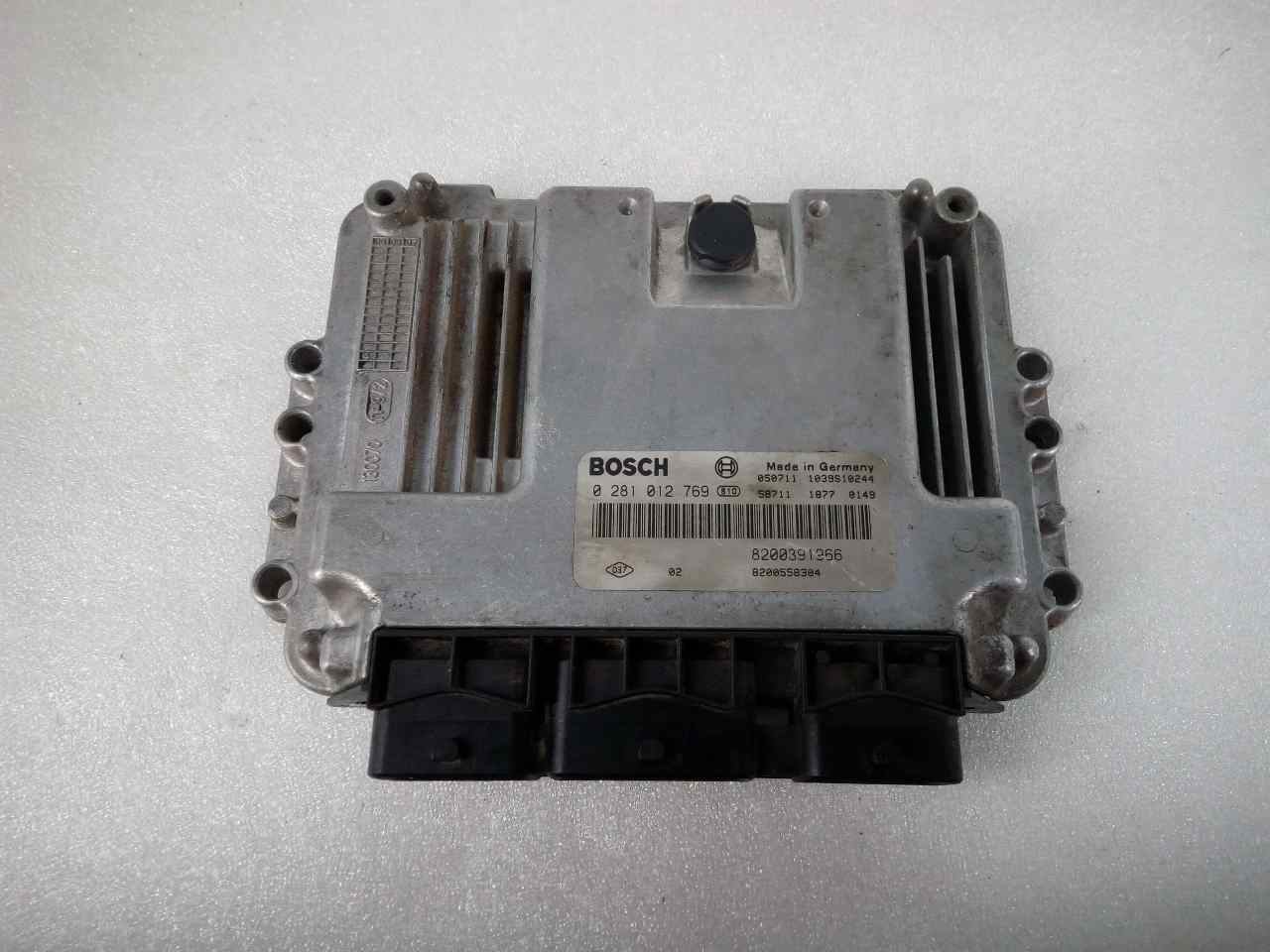 RENAULT Megane 2 generation (2002-2012) Engine Control Unit ECU 0281012769 20064956