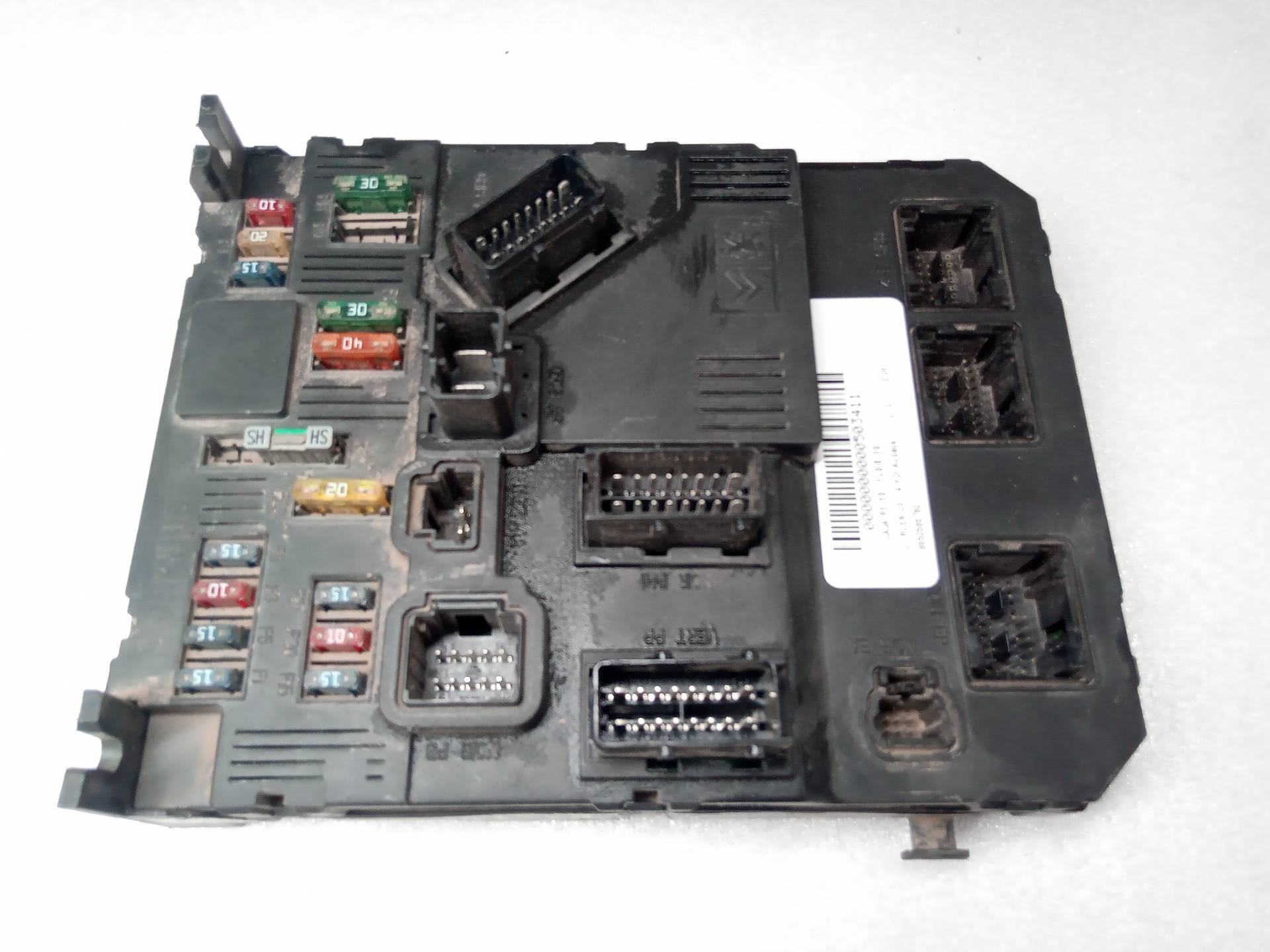 CITROËN C3 1 generation (2002-2010) Fuse Box 9650585780 23801464