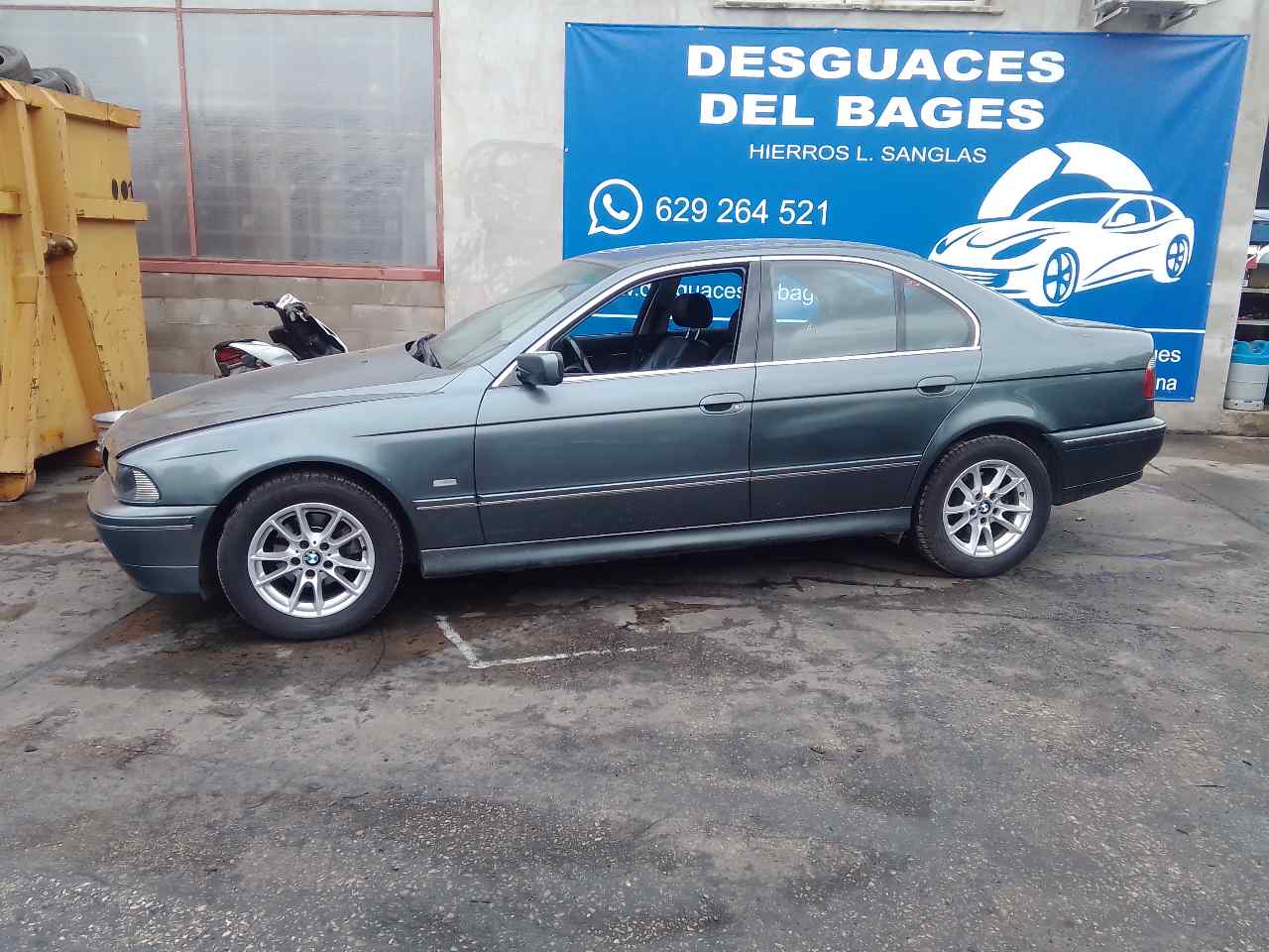 BMW 5 Series E39 (1995-2004) Priekinių kairių durų langų pakėlimo mygtukai 6904306 20032009