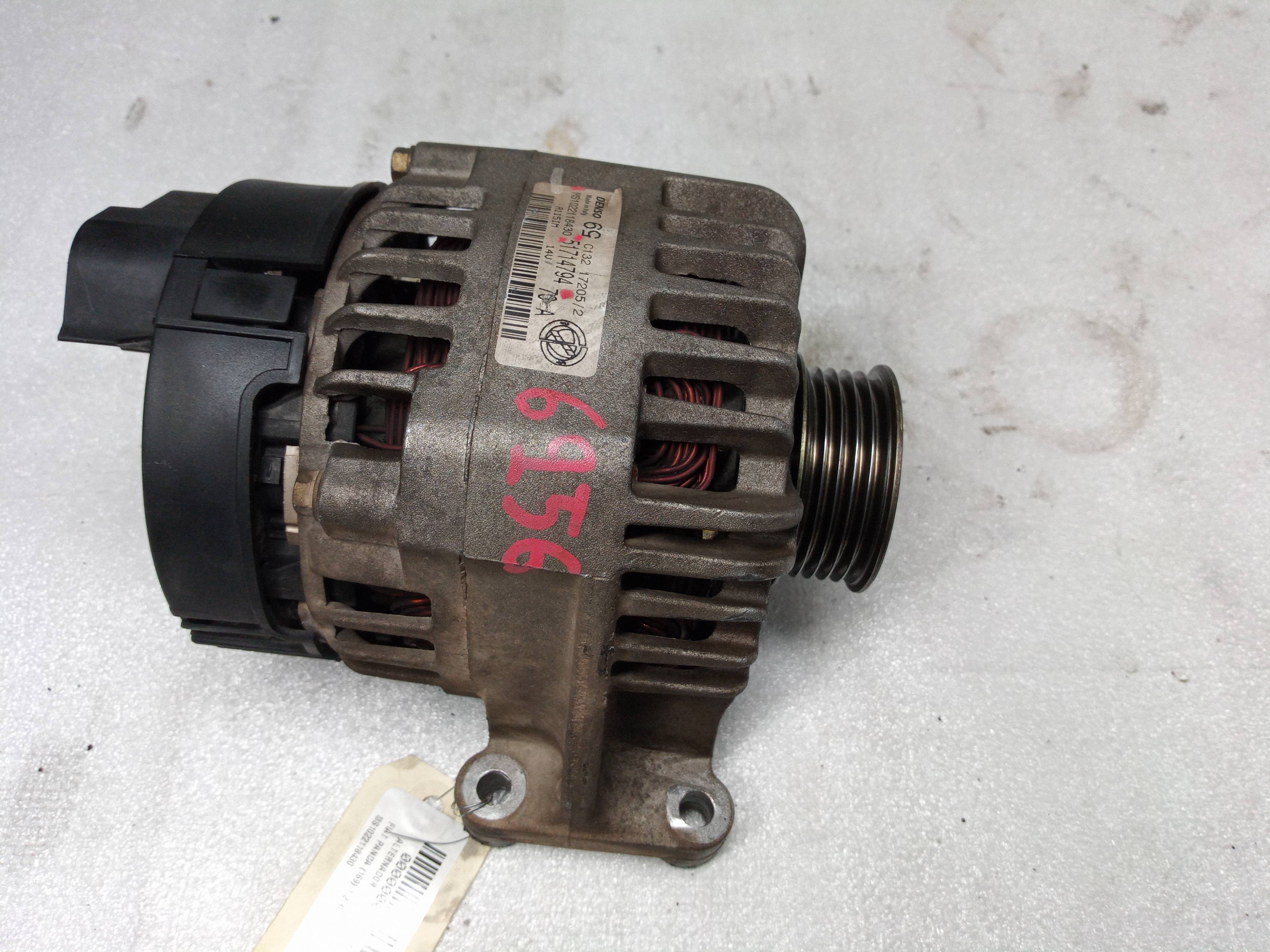 FIAT Panda 2 generation (2003-2011) Alternator MS1022118430 23802675