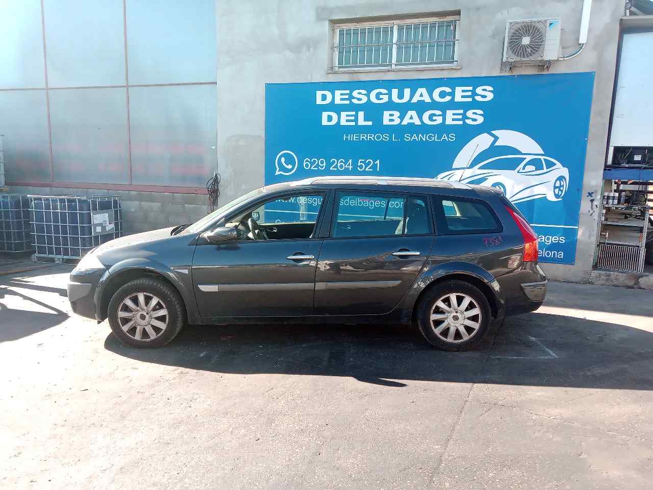 RENAULT Megane 2 generation (2002-2012) Зеркало передней правой двери 12353070 24828751